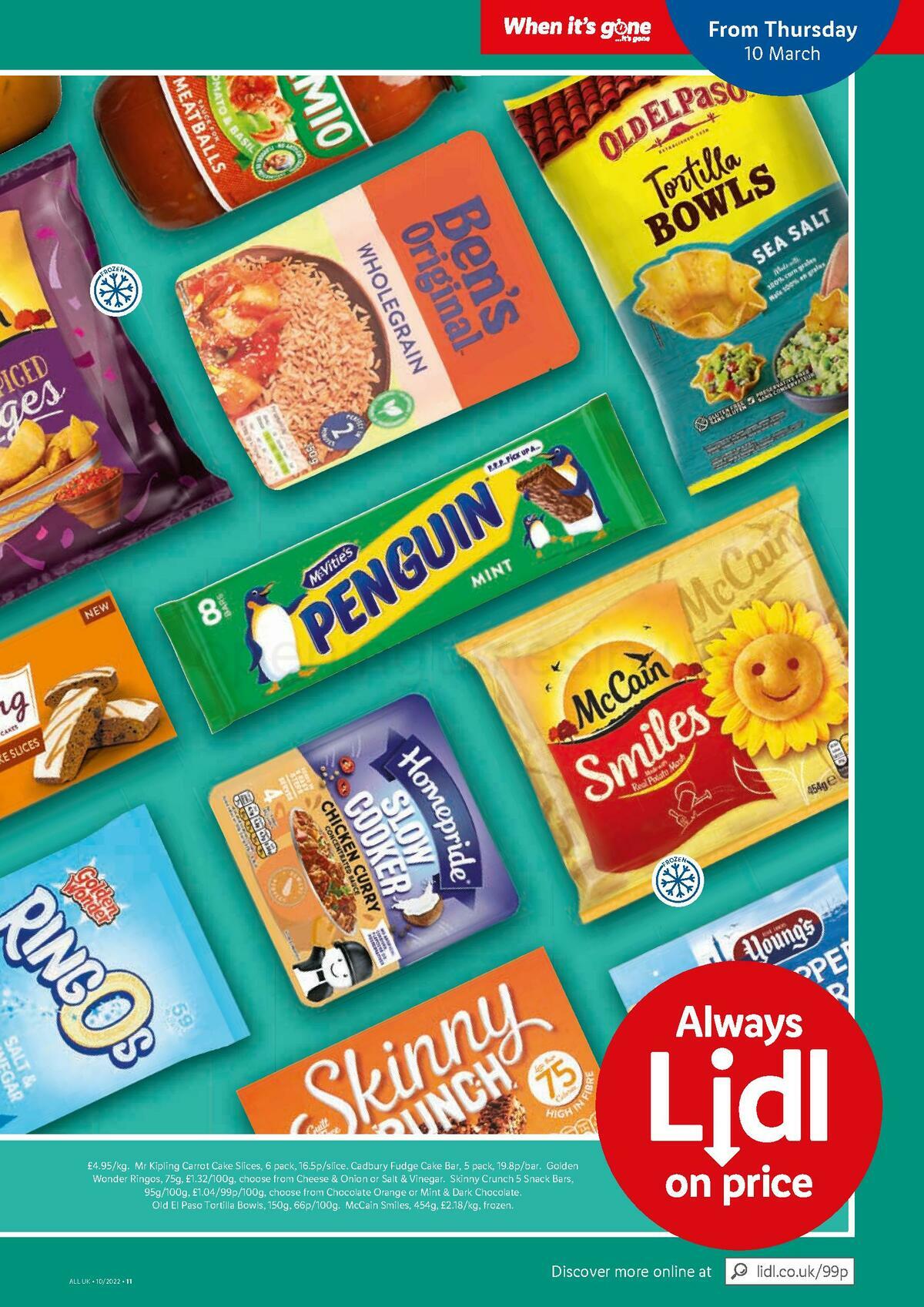 LIDL Offers from 10 March