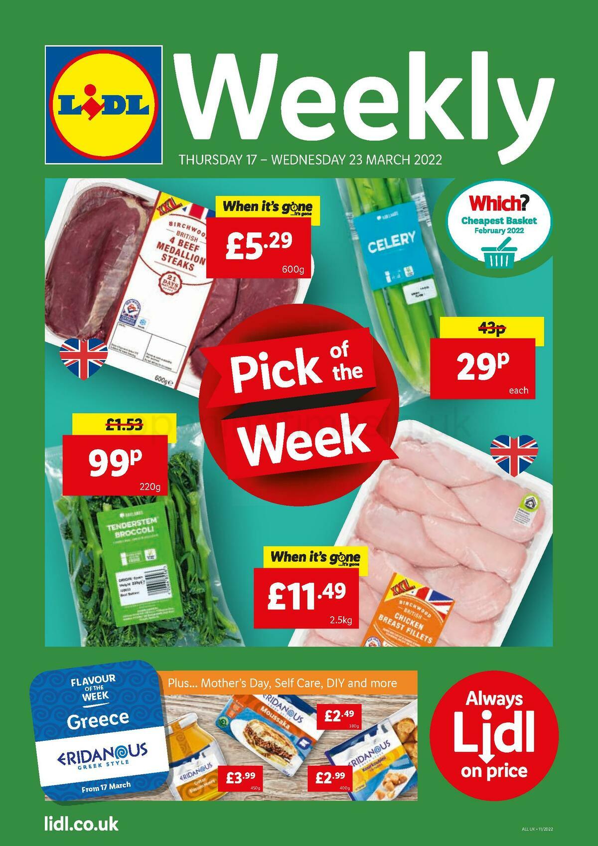 LIDL Offers from 17 March