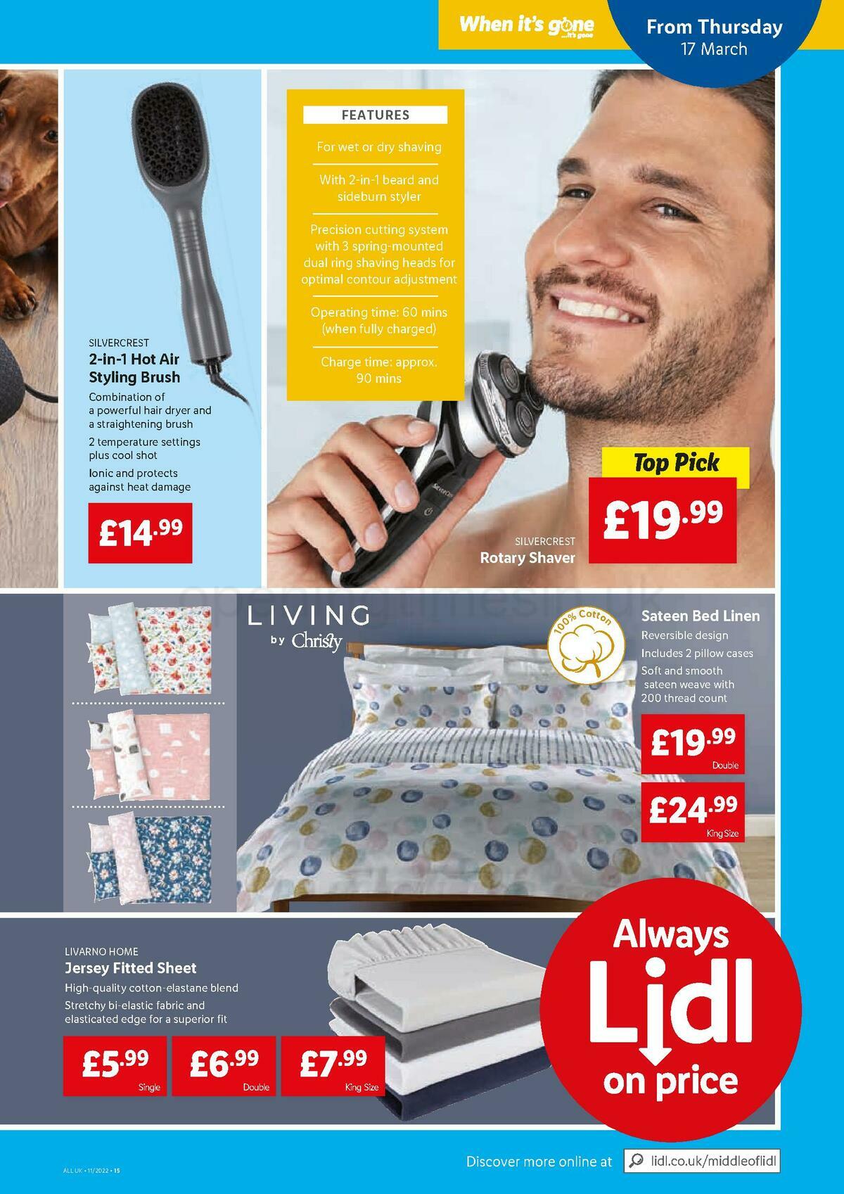 LIDL Offers from 17 March
