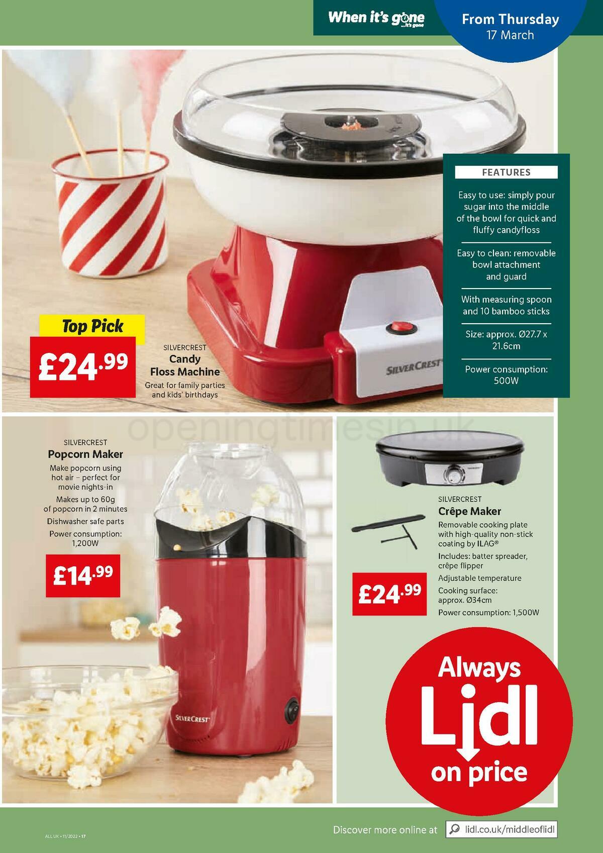 LIDL Offers from 17 March