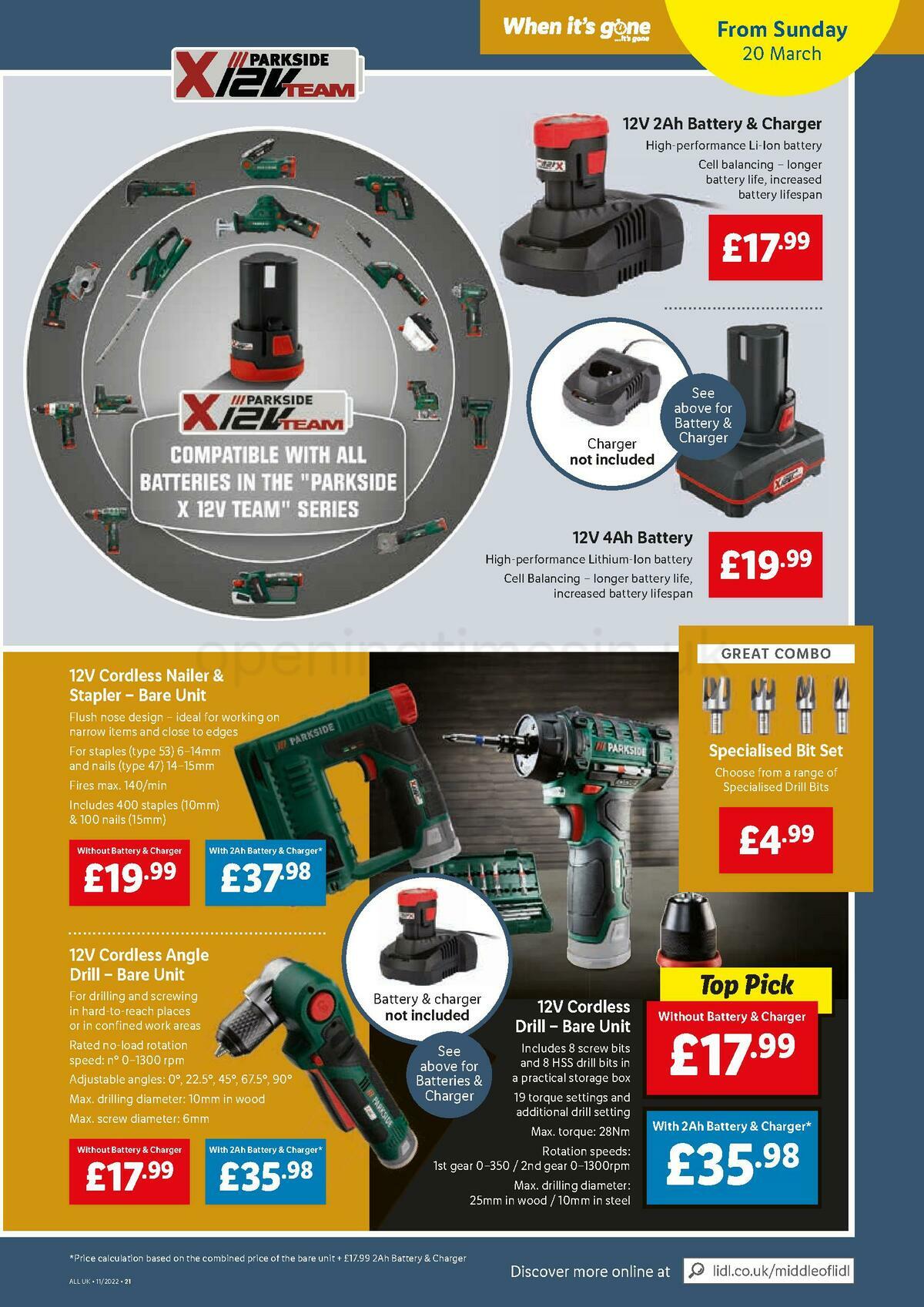 LIDL Offers from 17 March