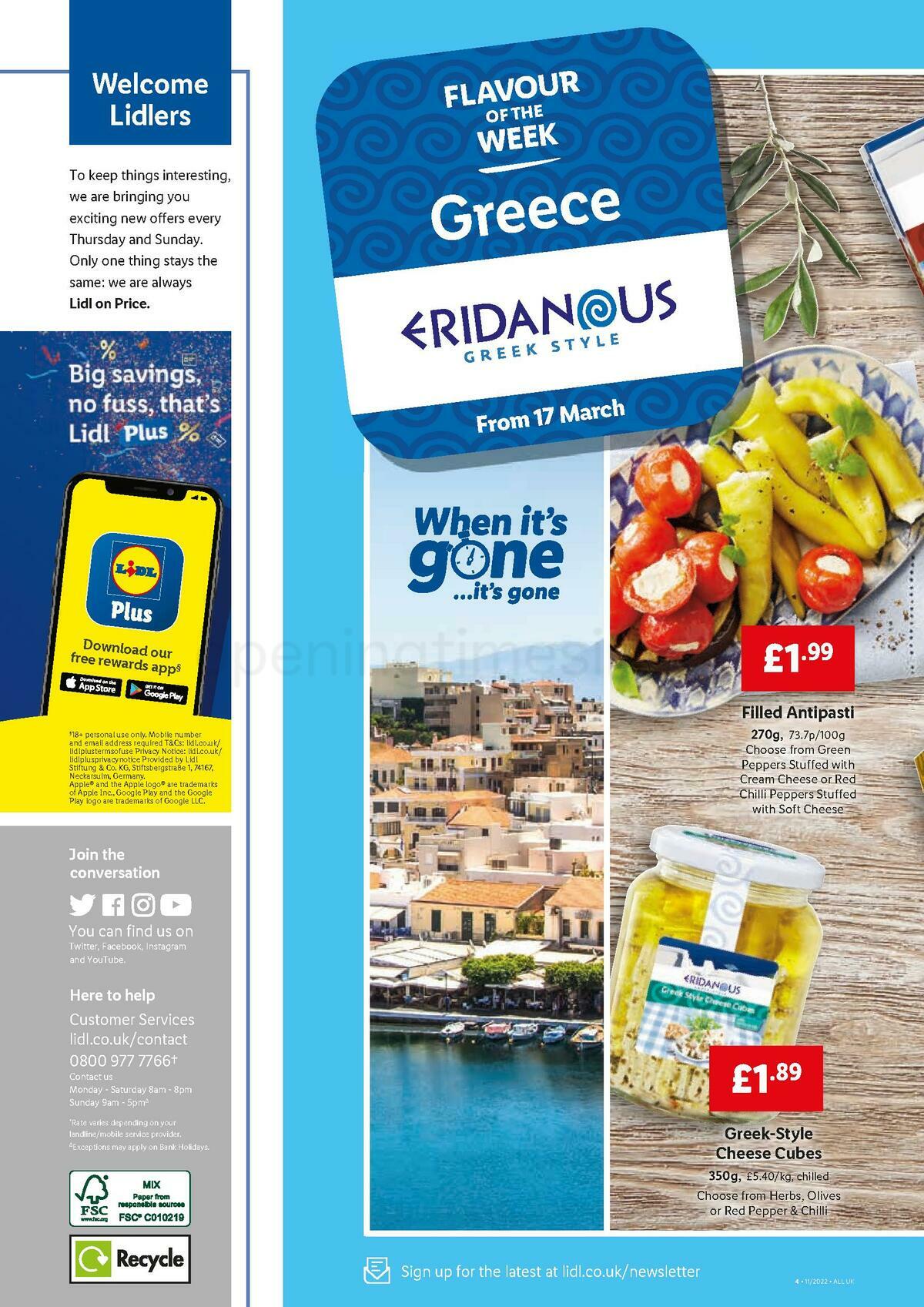 LIDL Offers from 17 March