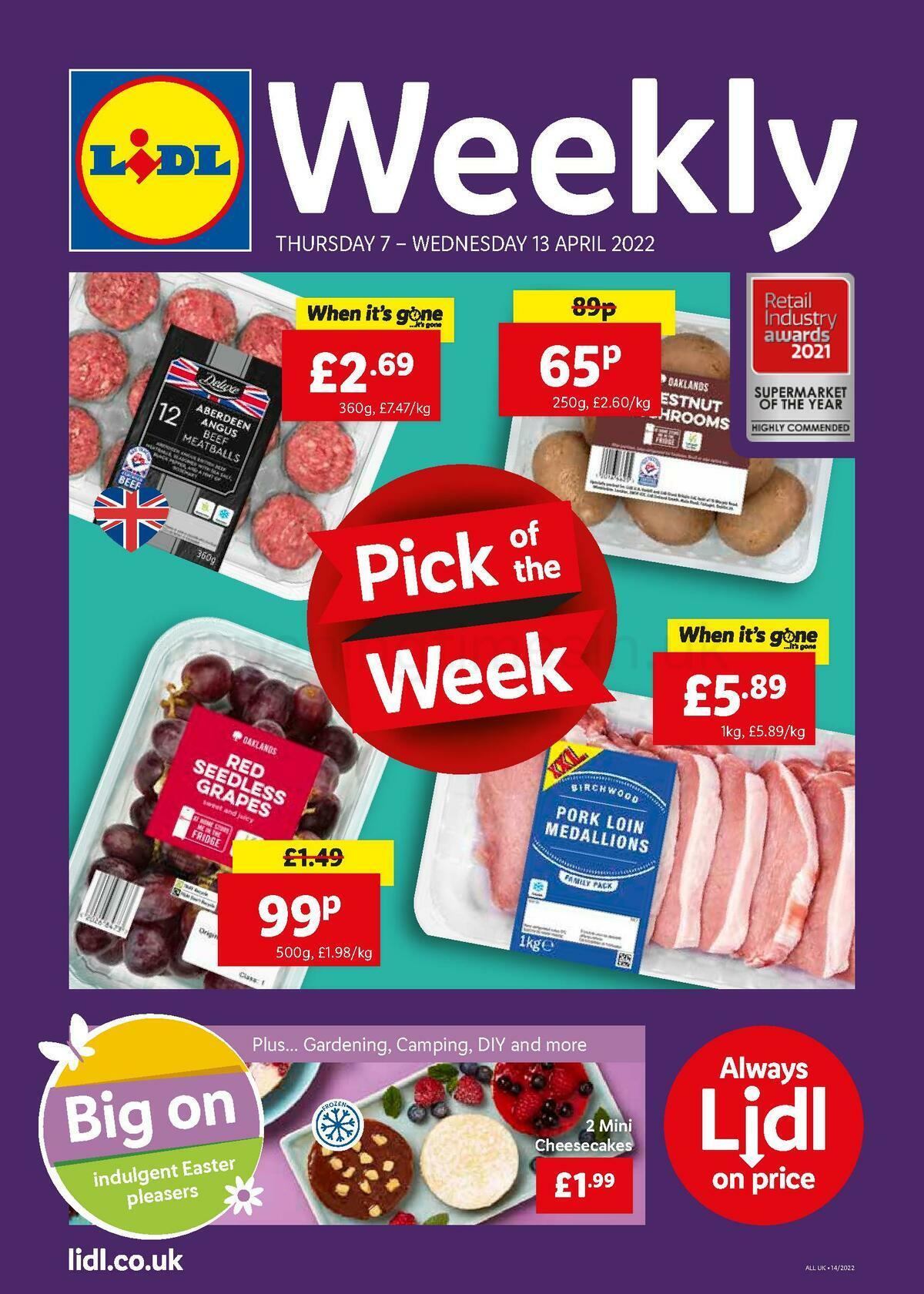 LIDL Offers from 7 April