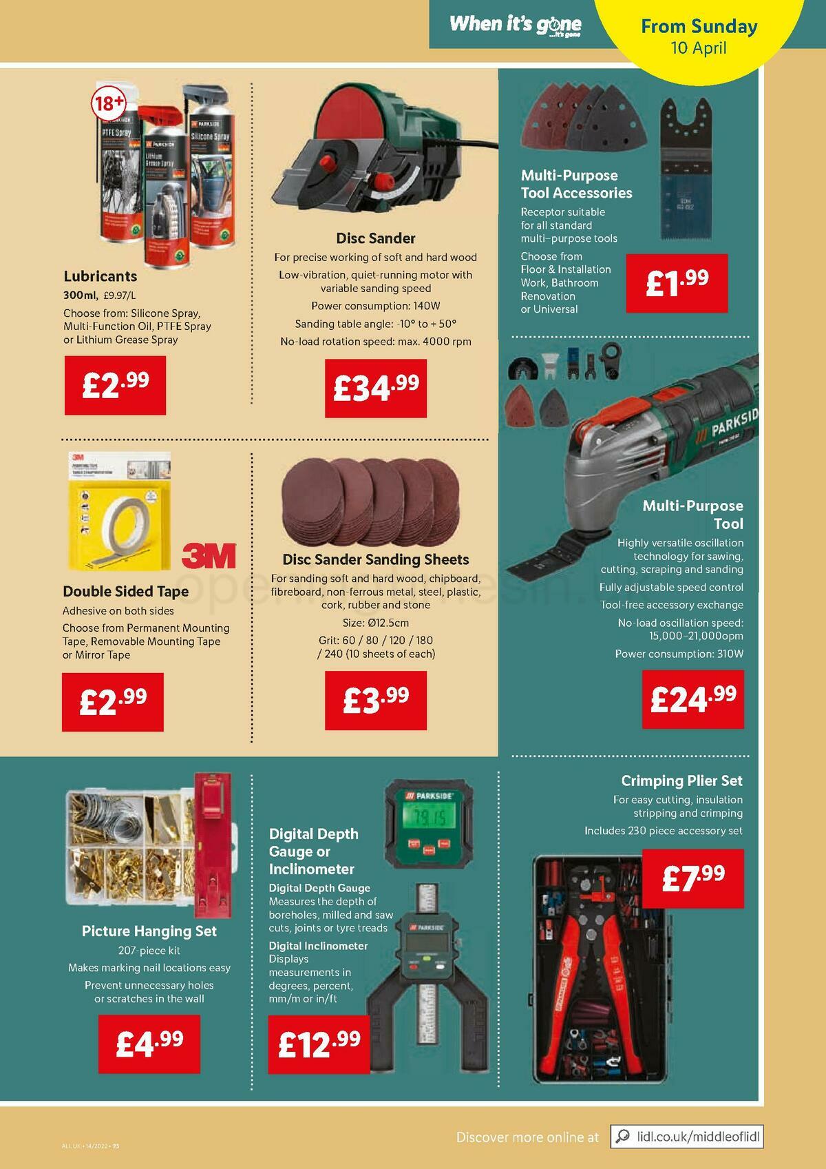 LIDL Offers from 7 April