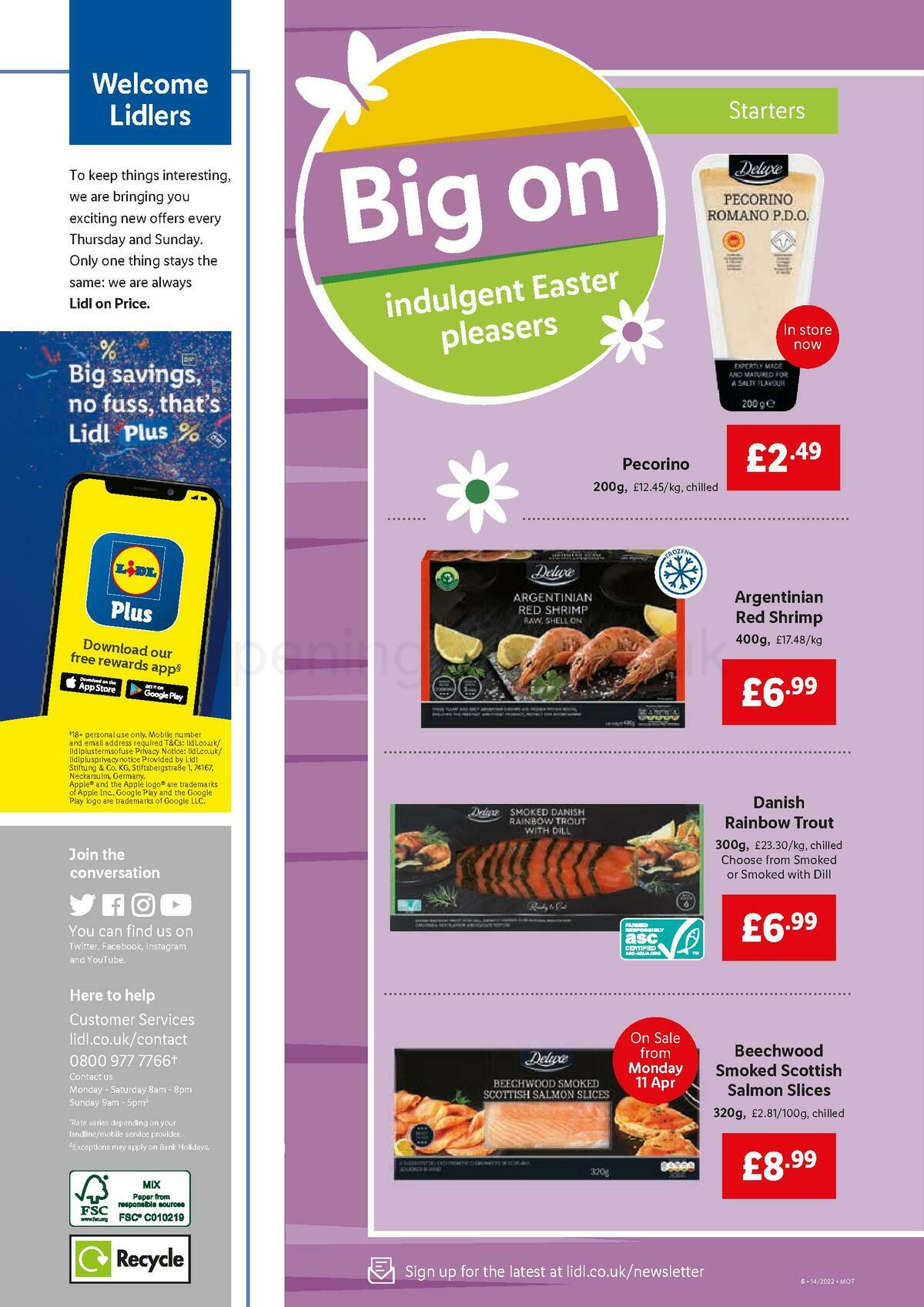 LIDL Offers from 7 April