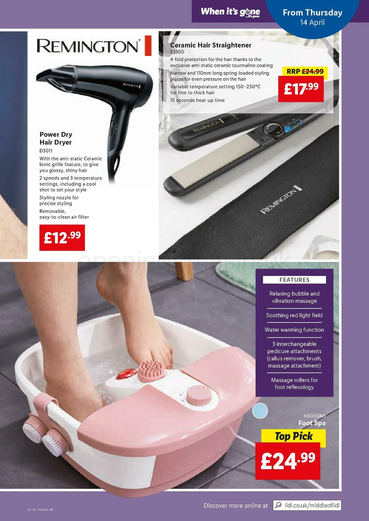 LIDL Offers from 14 April