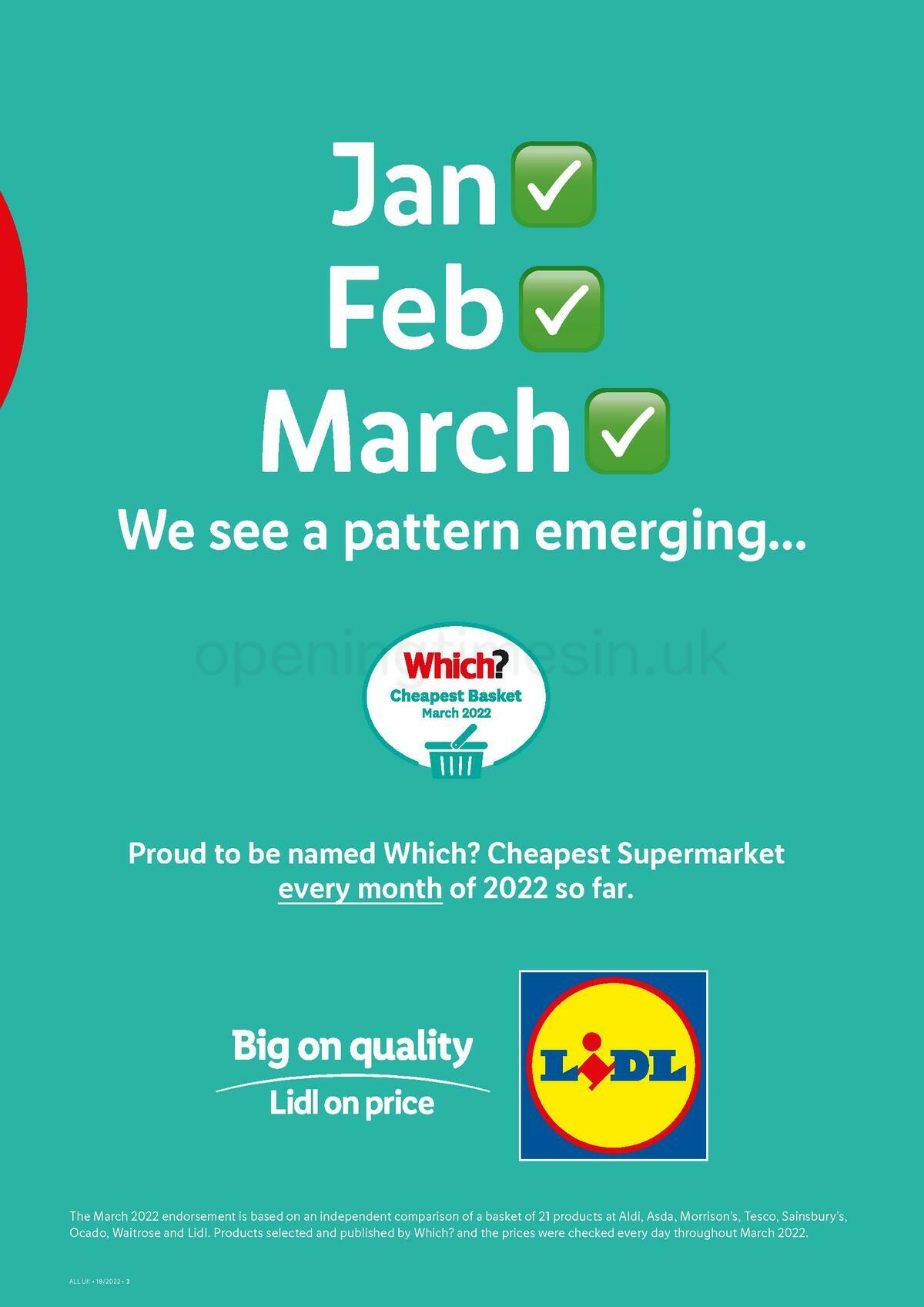 LIDL Offers from 5 May