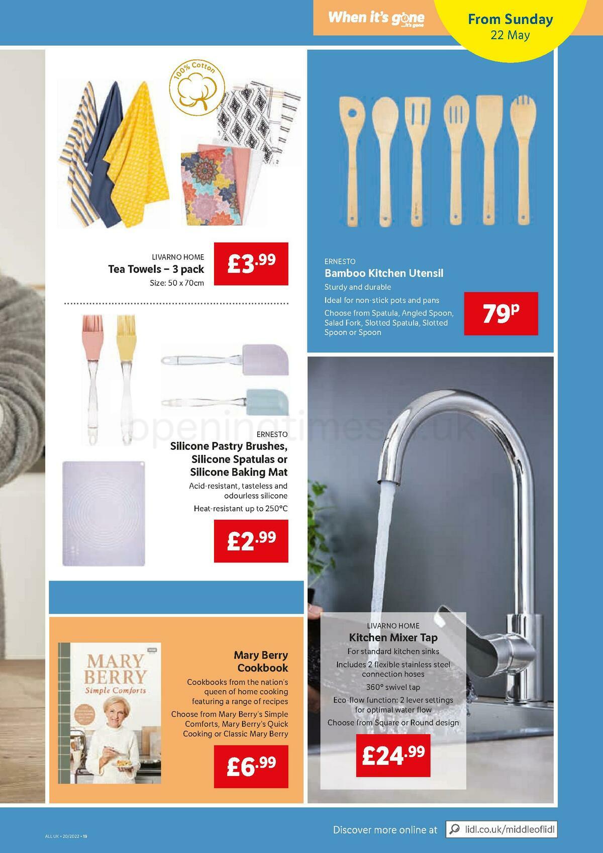 LIDL Offers from 19 May