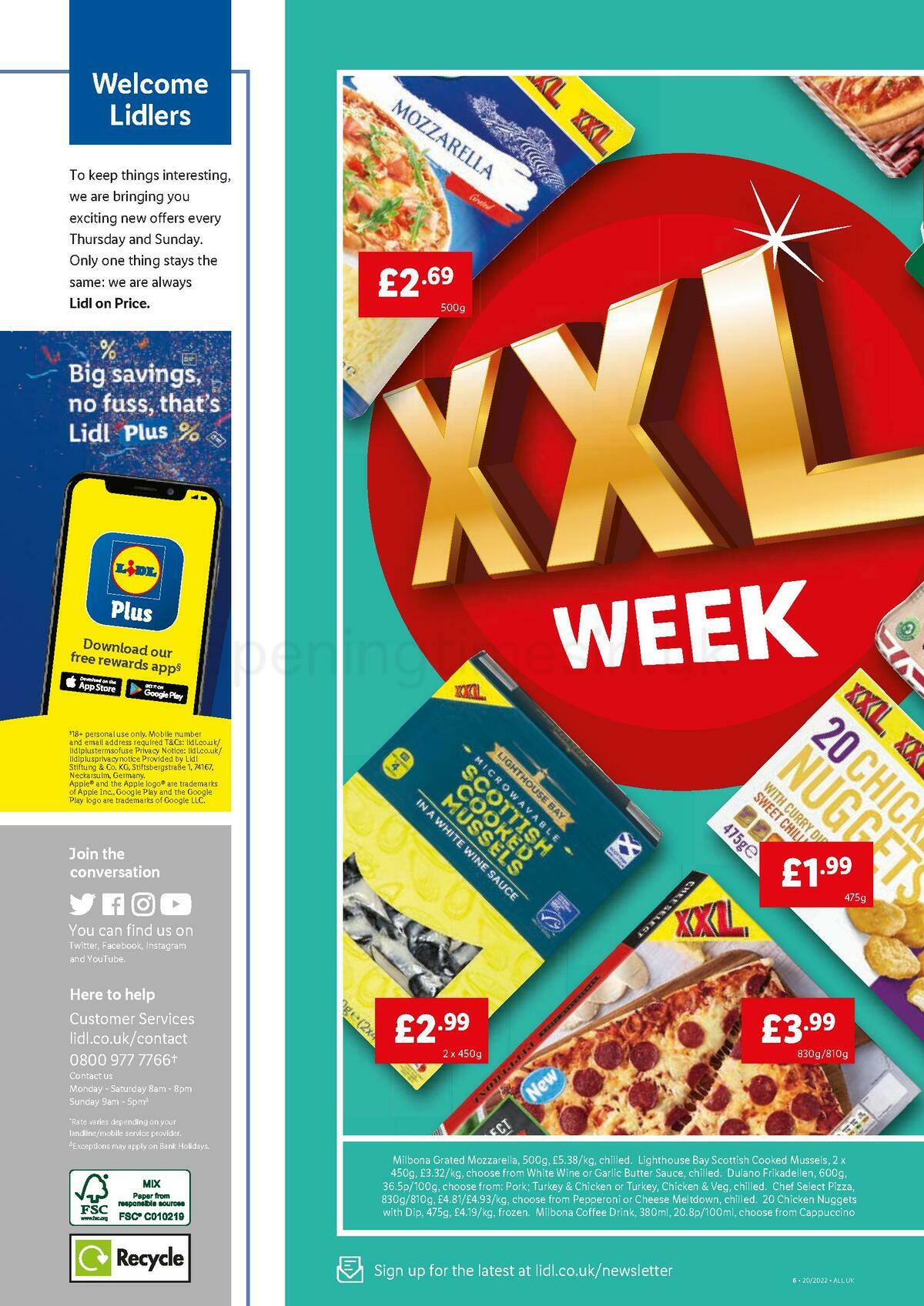 LIDL Offers from 19 May