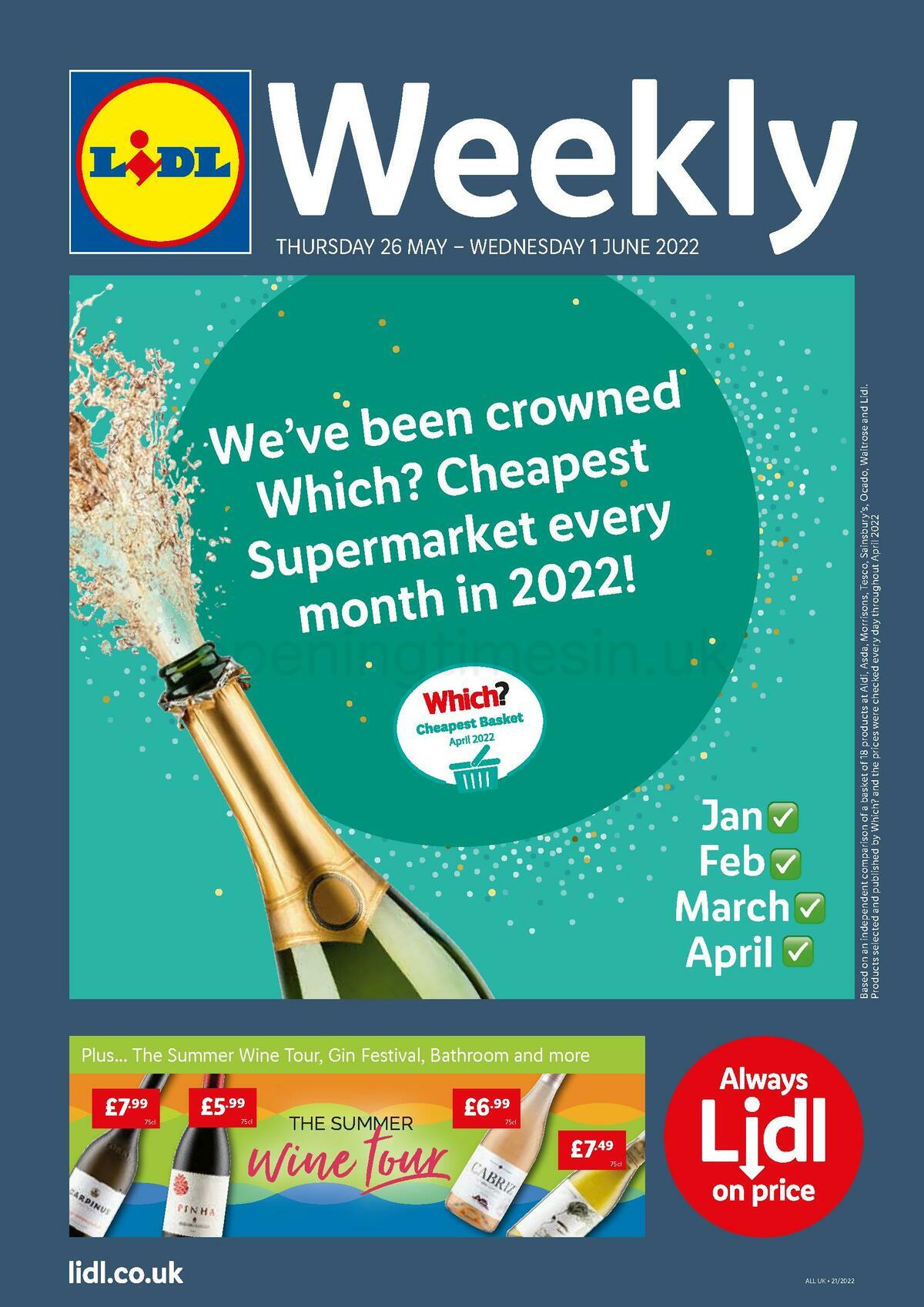 LIDL Offers from 26 May