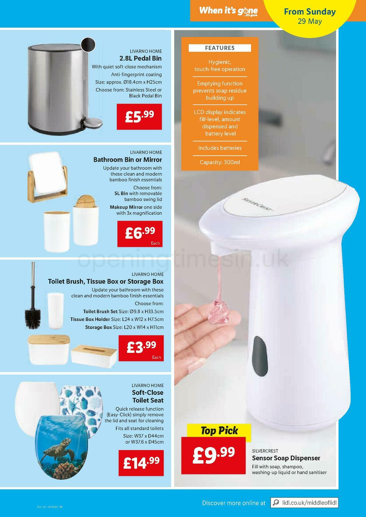 LIDL Offers from 26 May