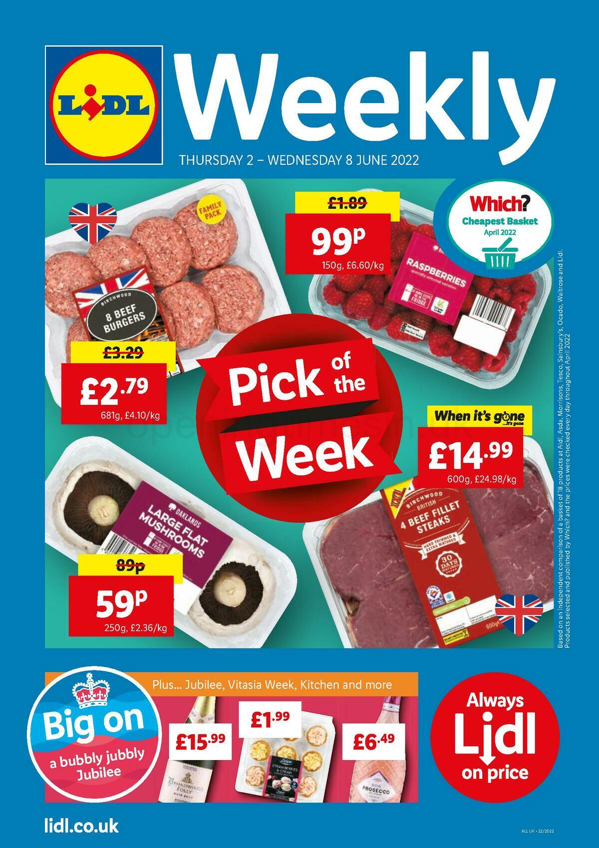 LIDL Offers from 2 June