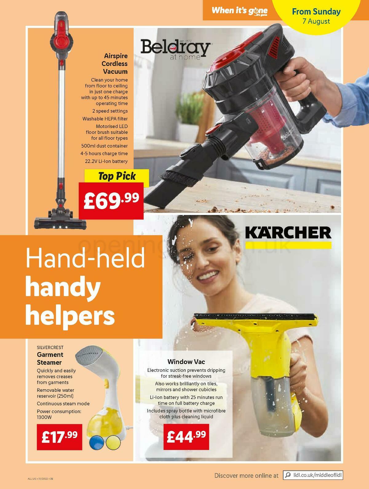 LIDL Offers from 4 August