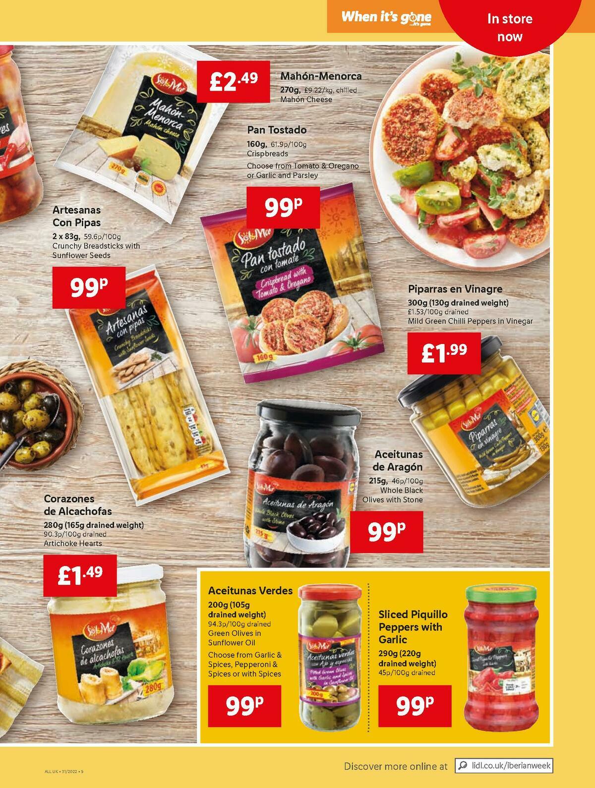 LIDL Offers from 4 August