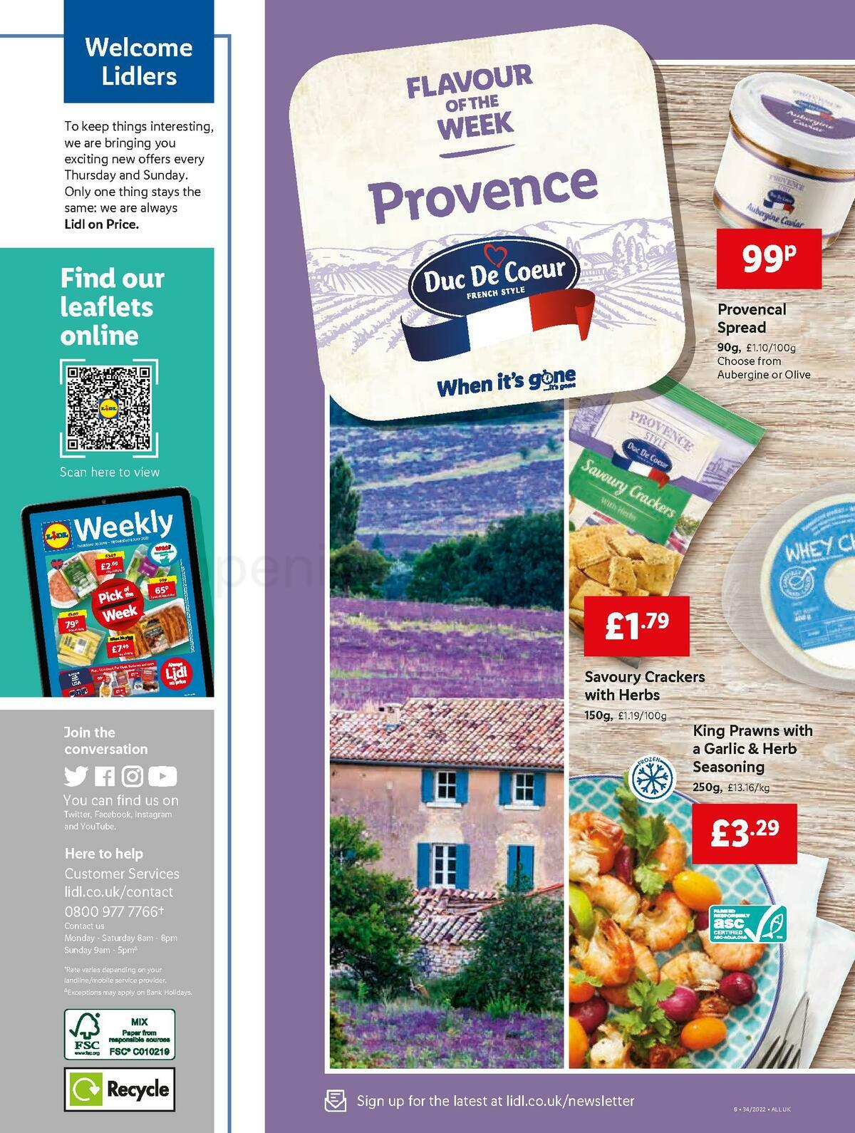 LIDL Offers from 25 August