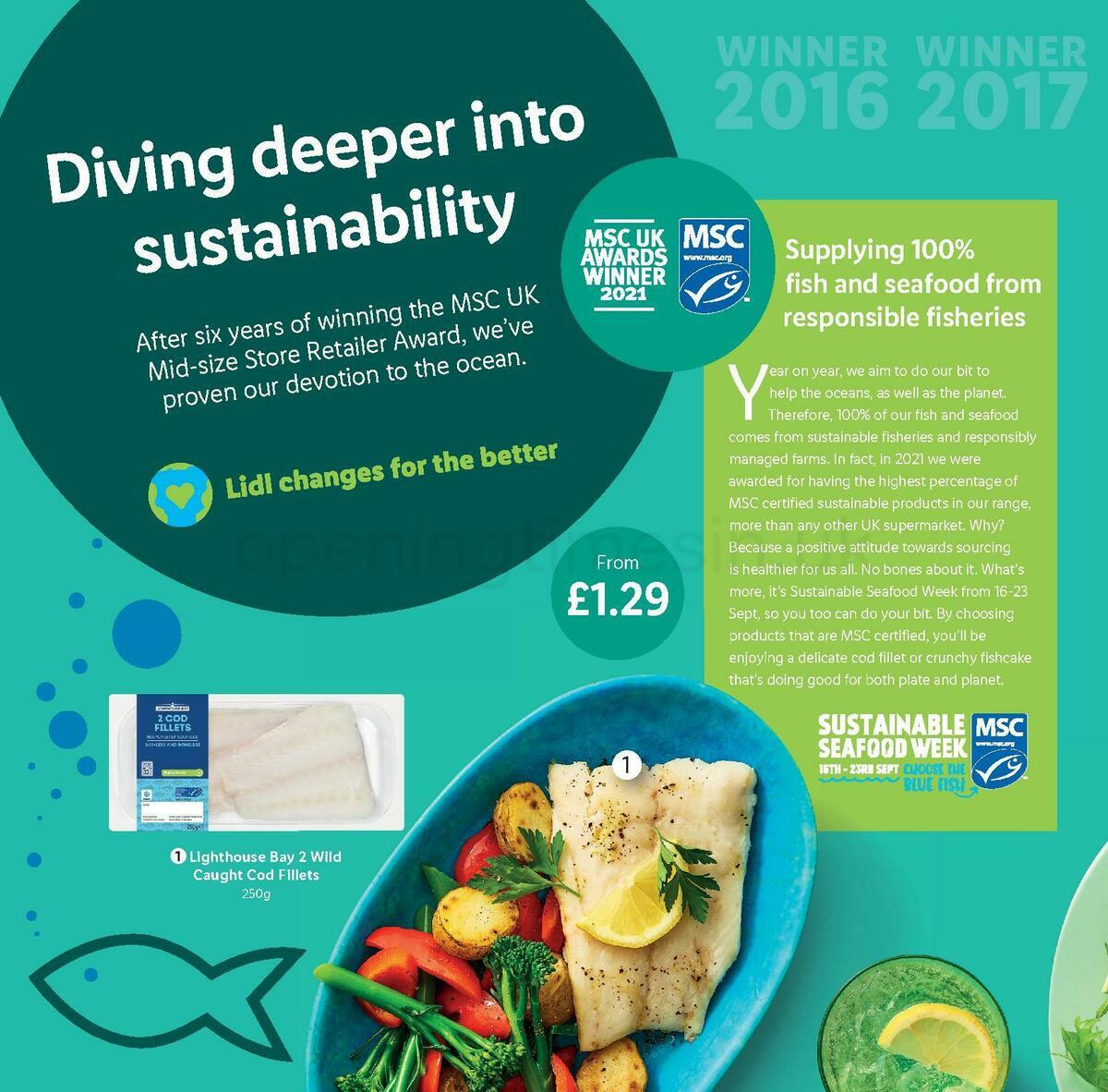 LIDL Scotland Magazine September Offers from 1 September