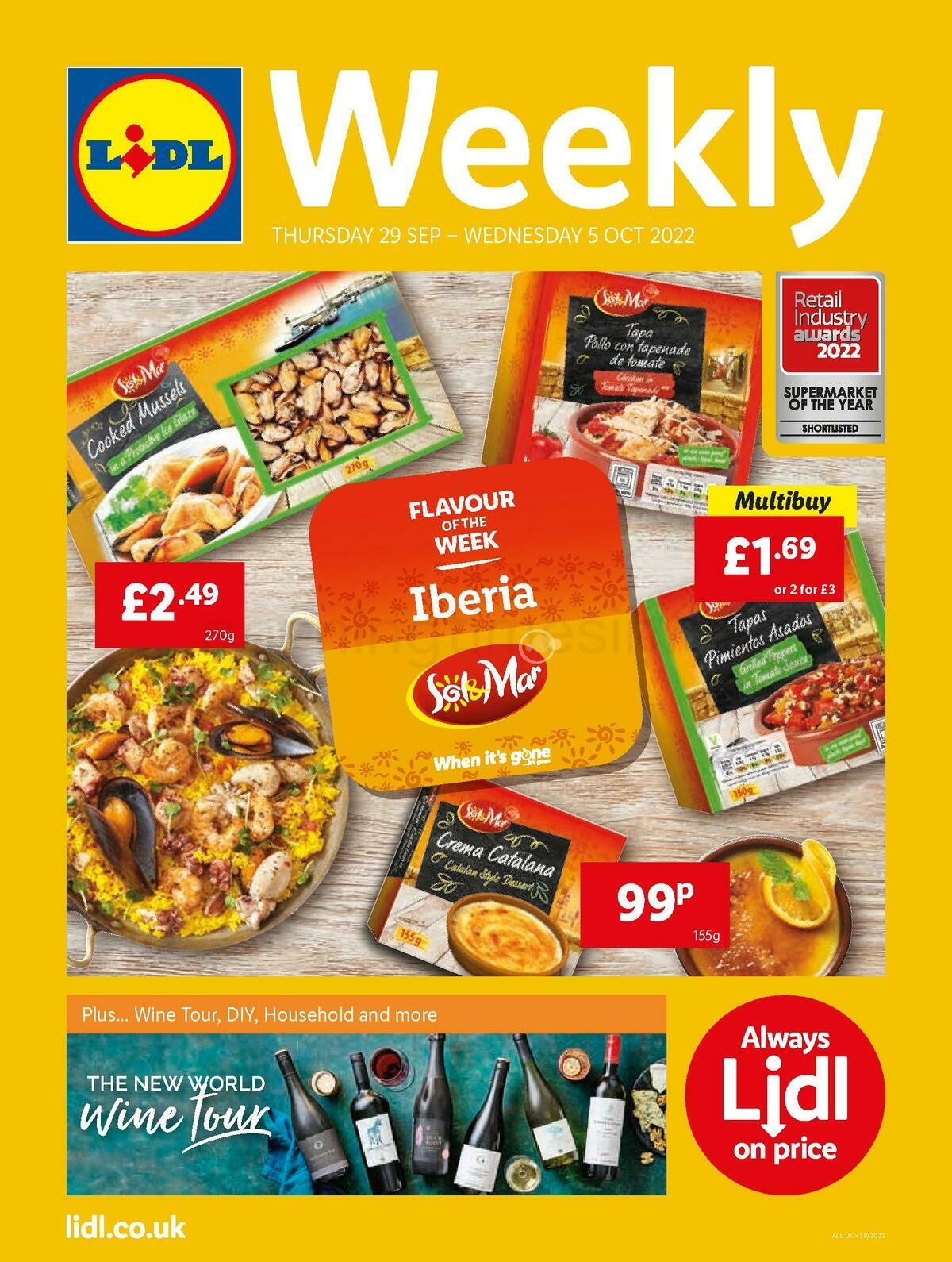 LIDL Offers from 29 September