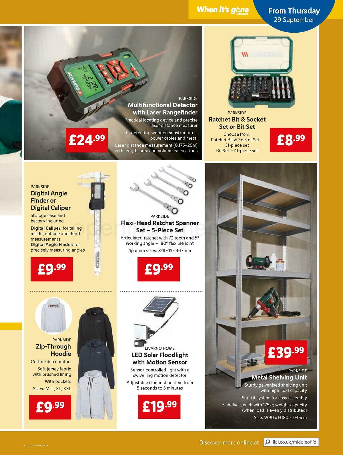 LIDL Offers from 29 September