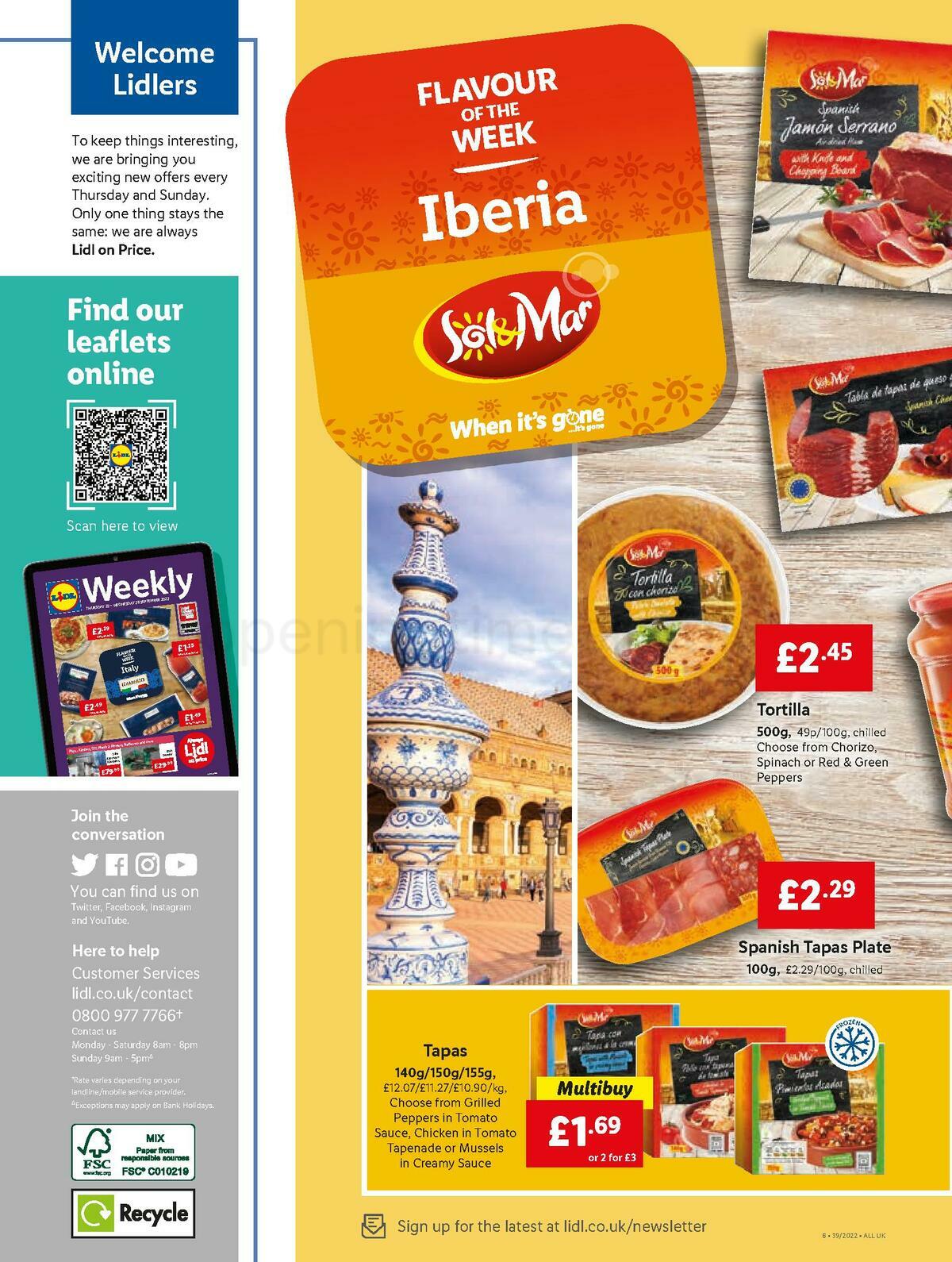 LIDL Offers from 29 September