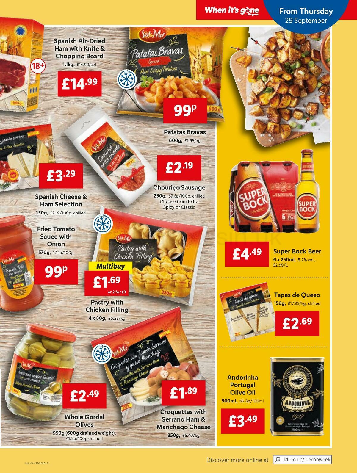 LIDL Offers from 29 September