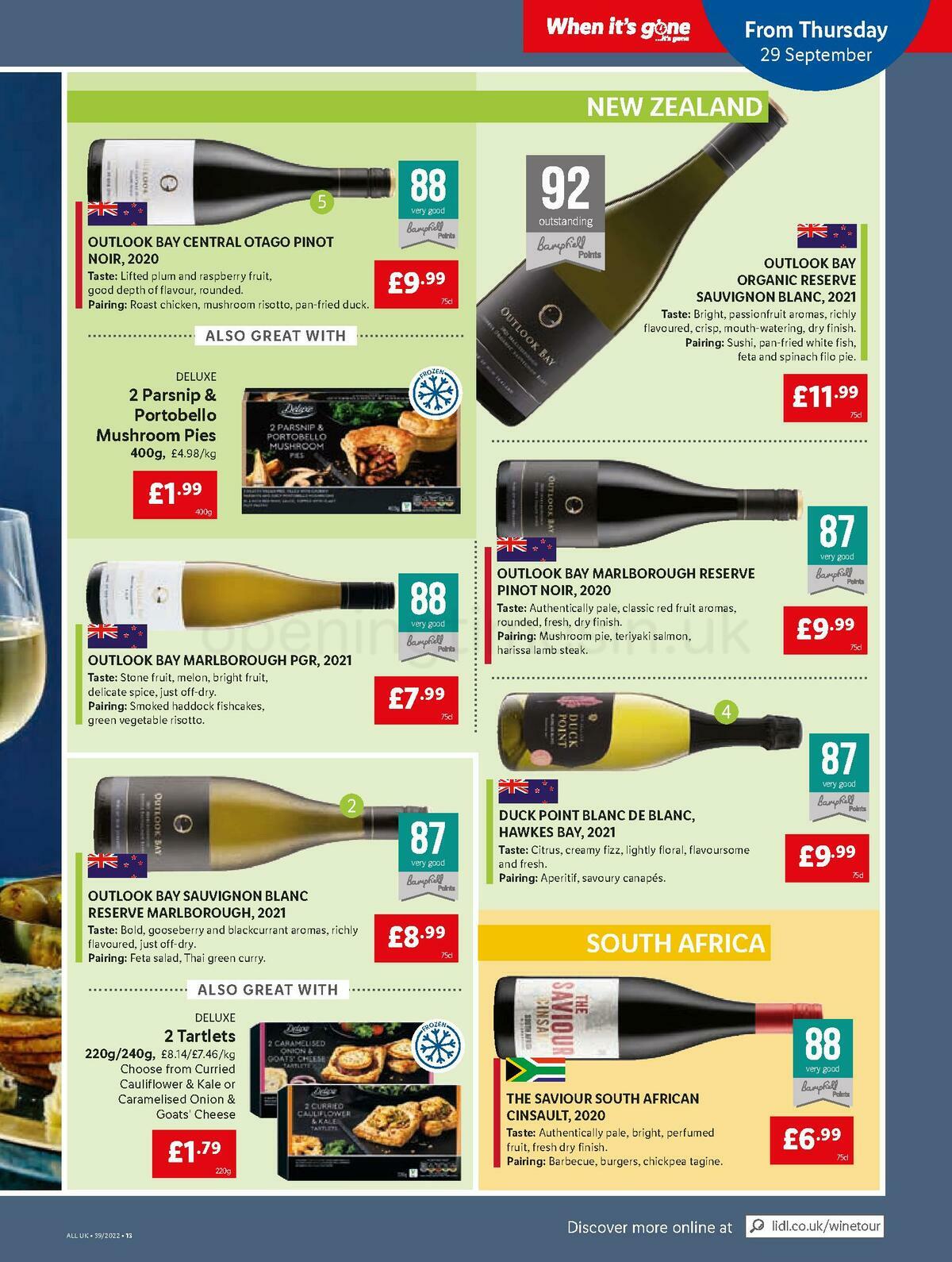 LIDL Offers from 29 September