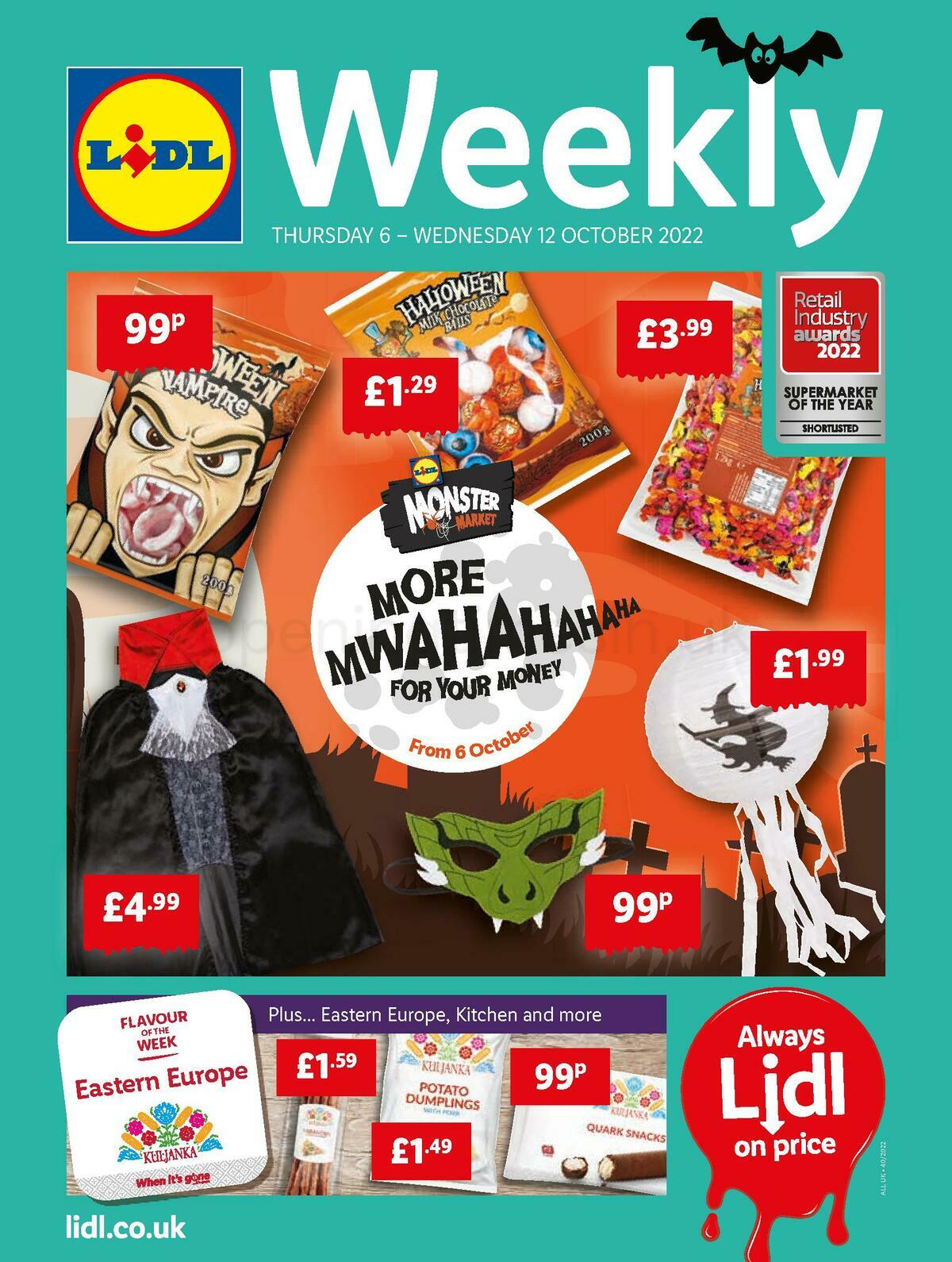 LIDL Offers from 6 October