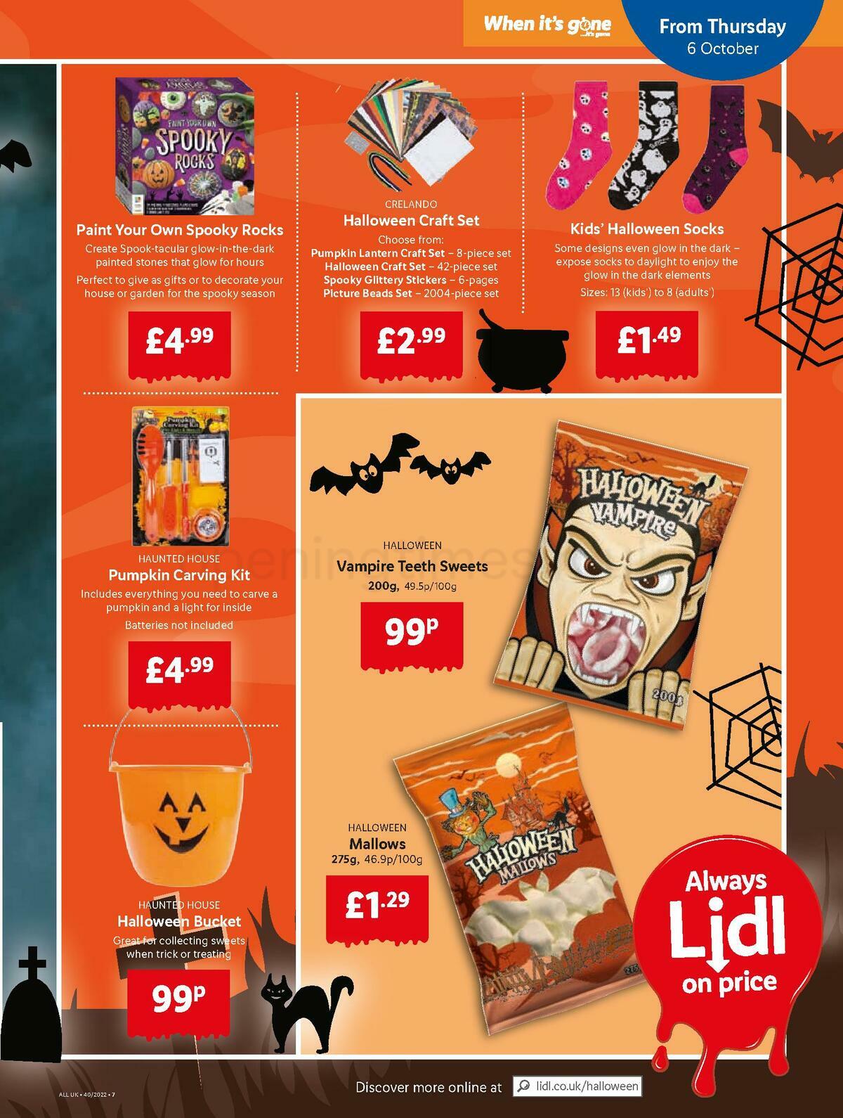 LIDL Offers from 6 October