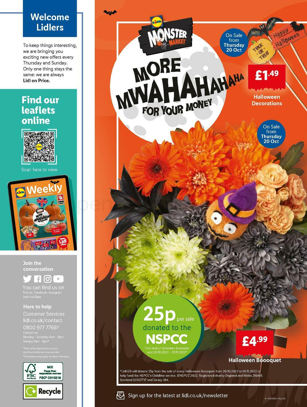 LIDL Offers from 20 October