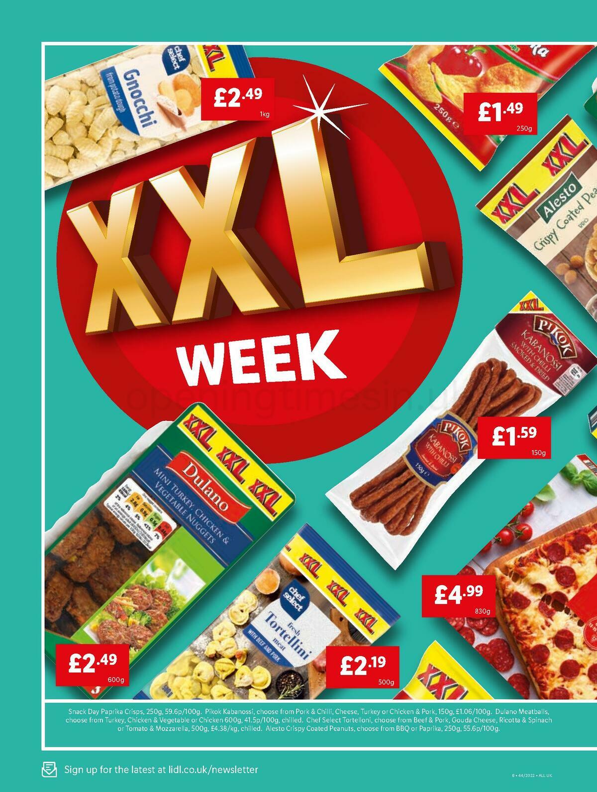 LIDL Offers from 3 November