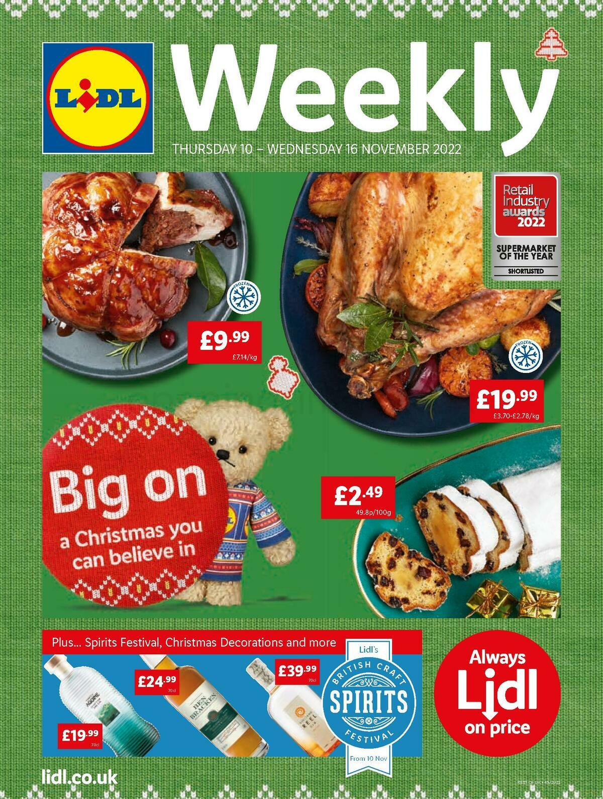 LIDL Offers from 10 November
