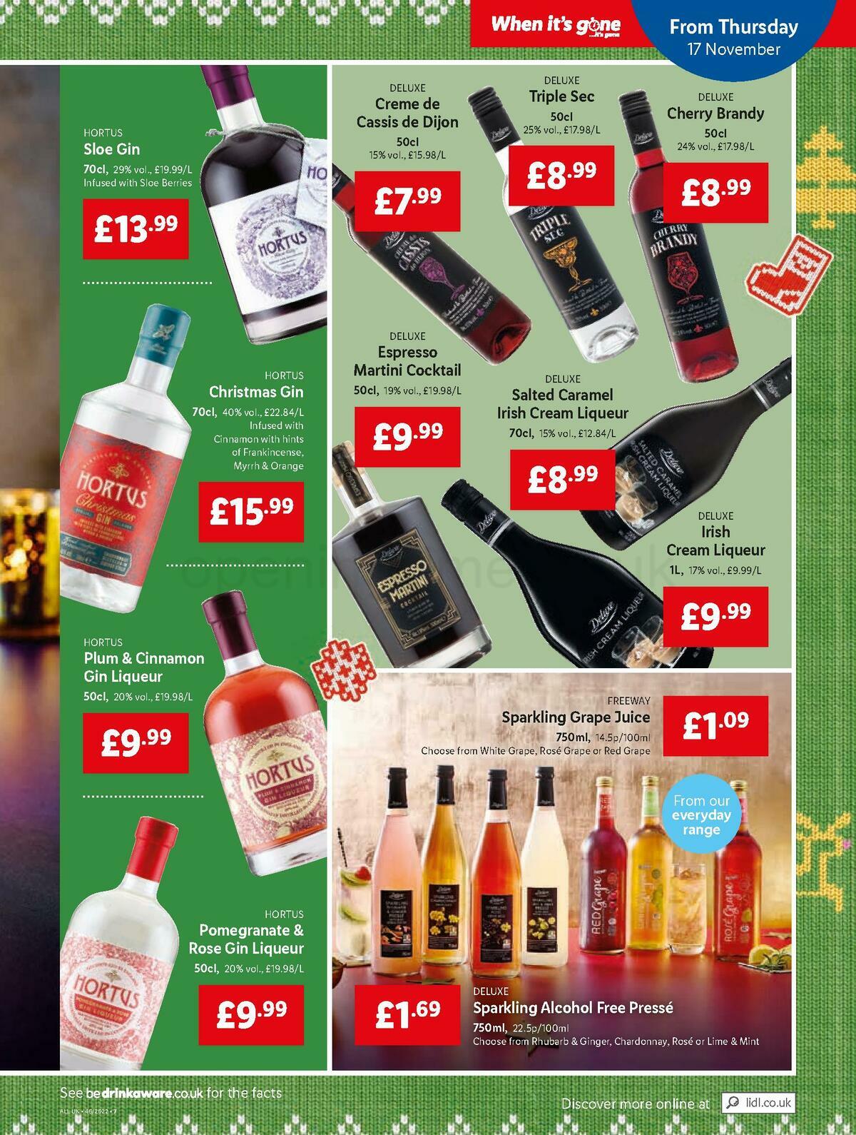 LIDL Offers from 17 November
