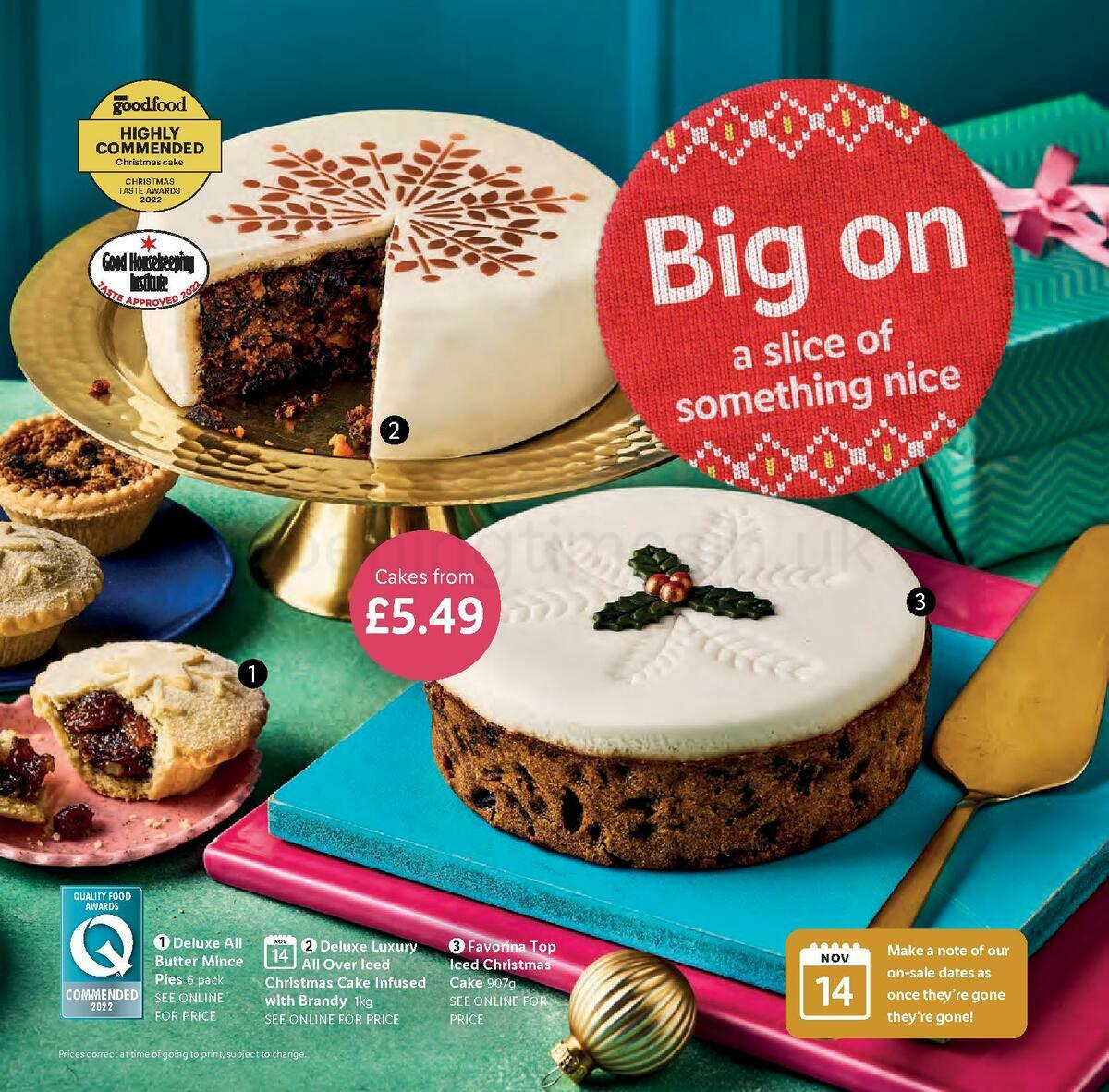 LIDL England Christmas Magazine Offers from 1 November