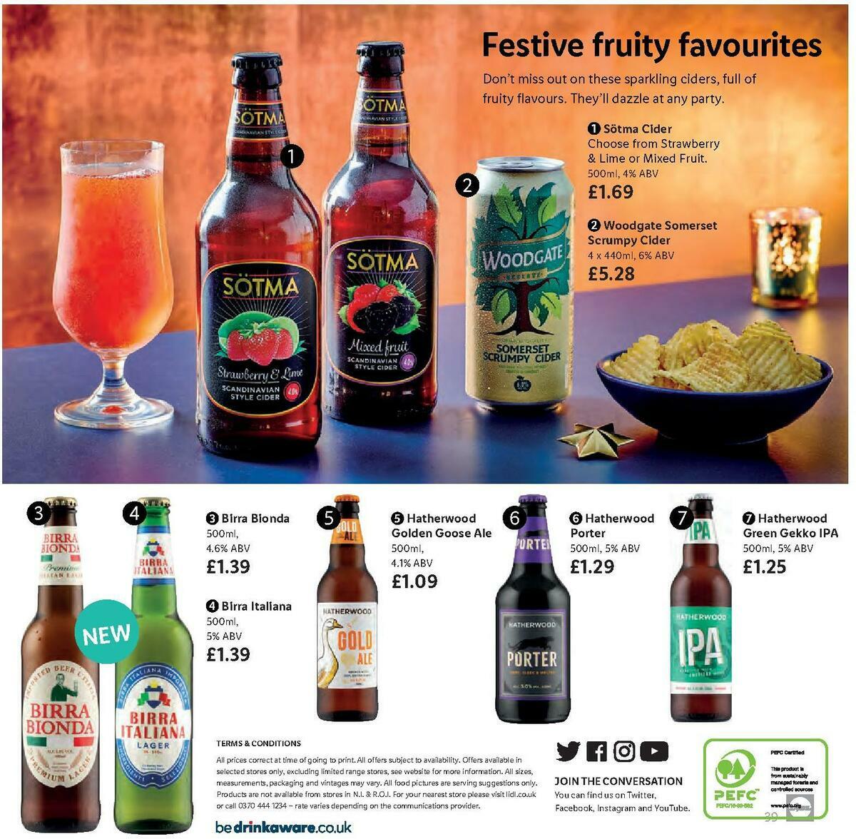 LIDL England Christmas Magazine Offers from 1 November