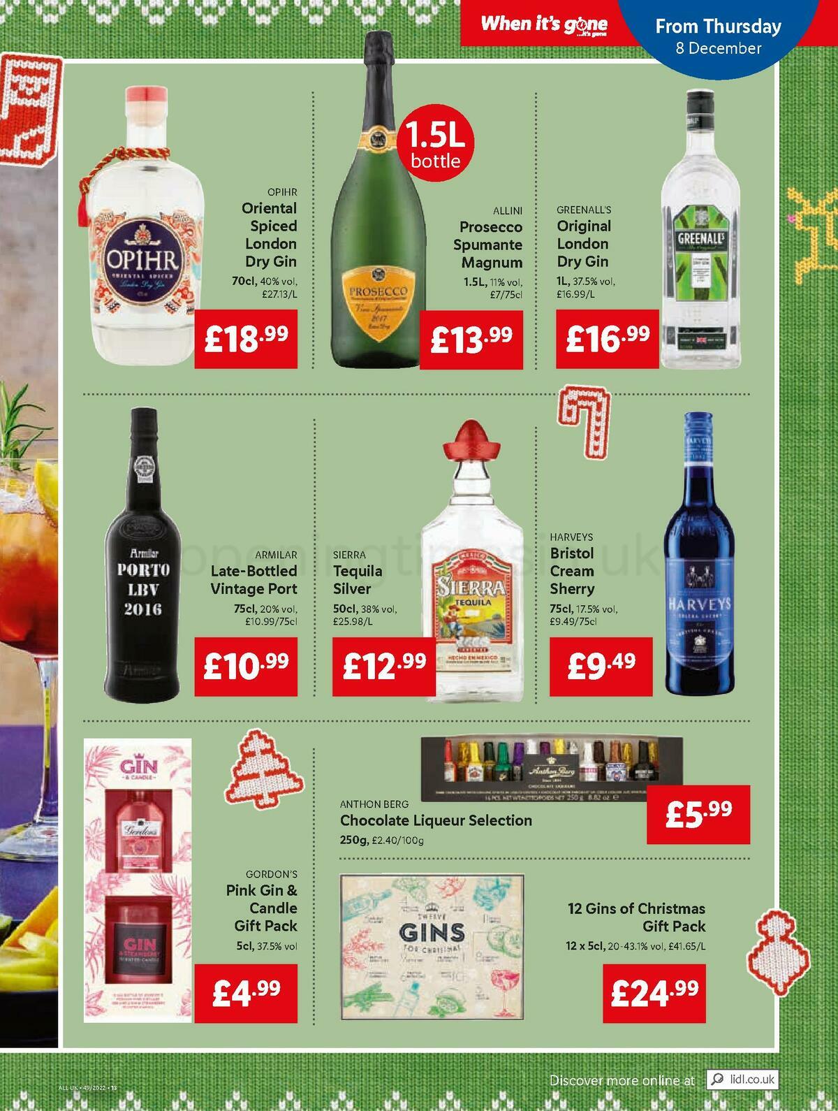 LIDL Offers from 8 December
