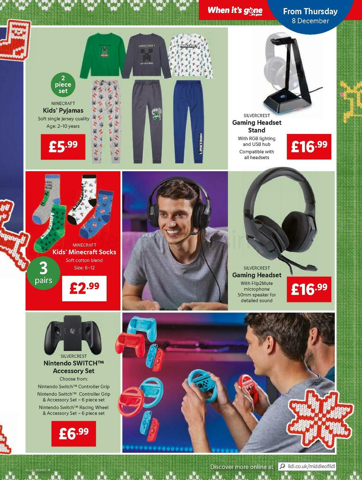 LIDL Offers from 8 December