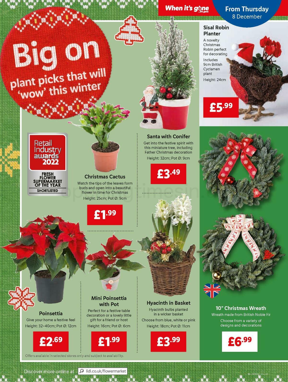 LIDL Offers from 8 December