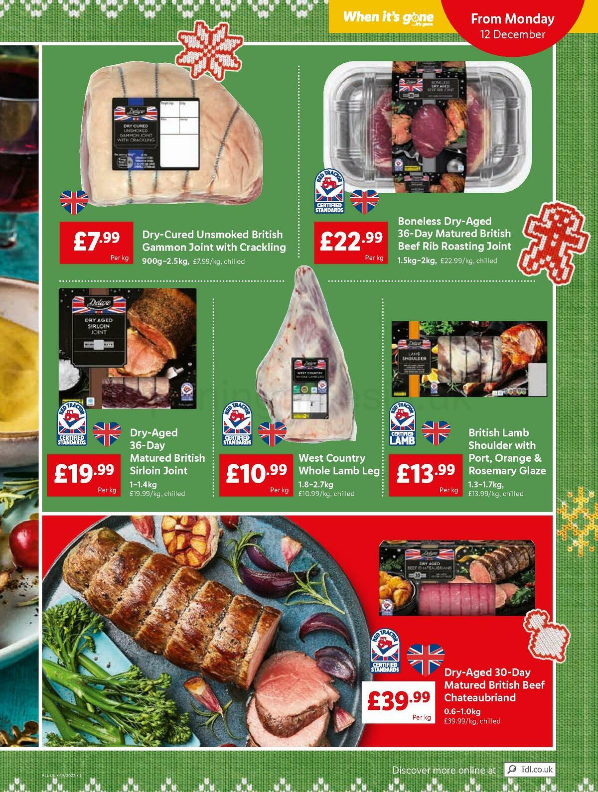 LIDL Offers from 8 December