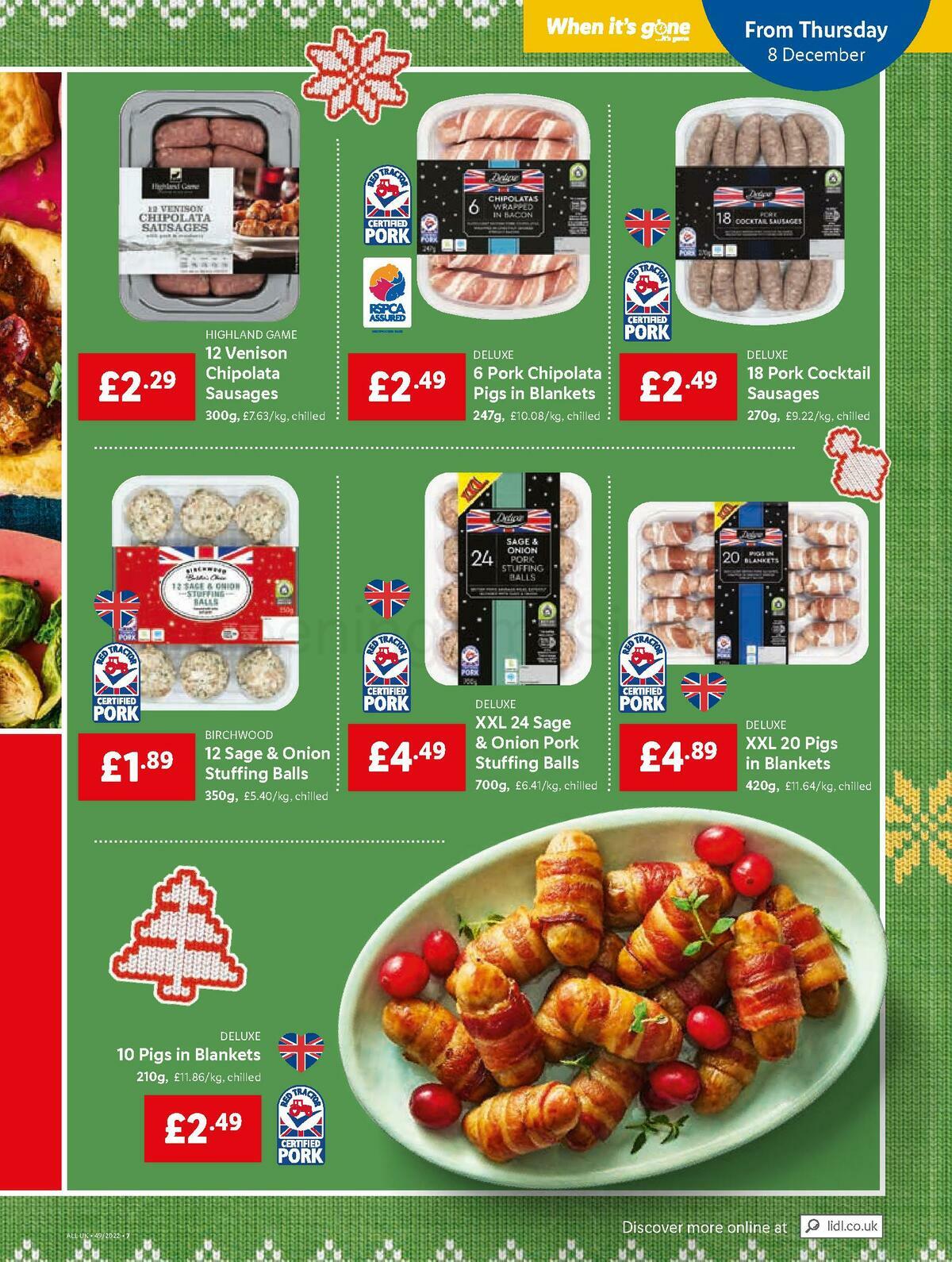 LIDL Offers from 8 December