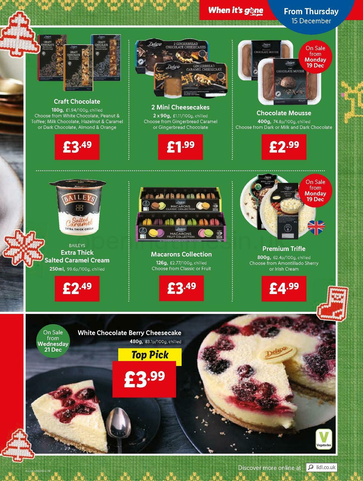 LIDL Offers from 15 December