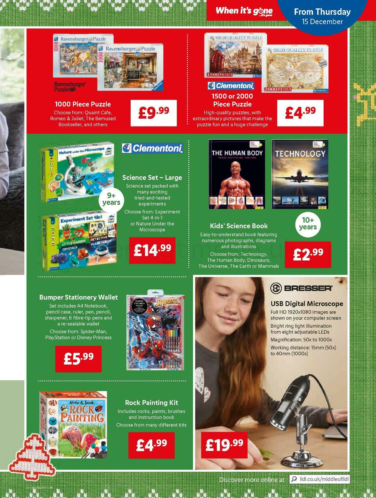 LIDL Offers from 15 December