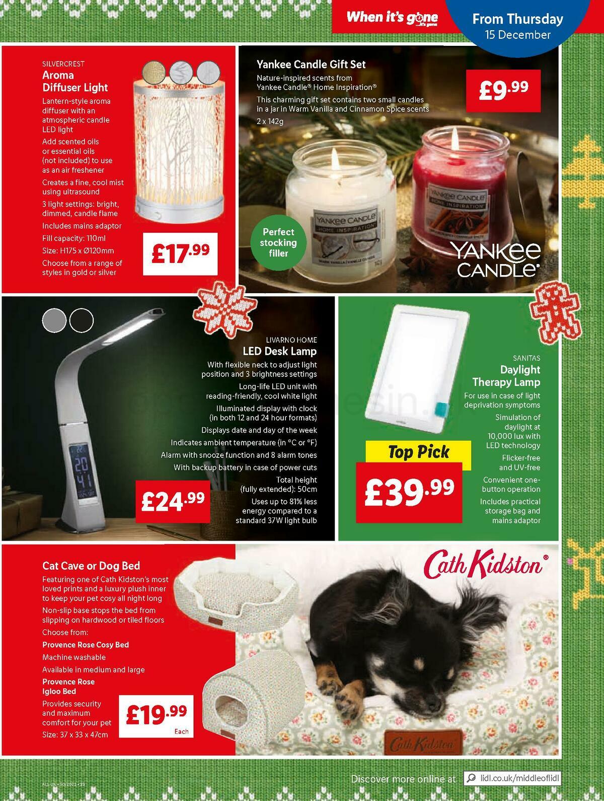 LIDL Offers from 15 December