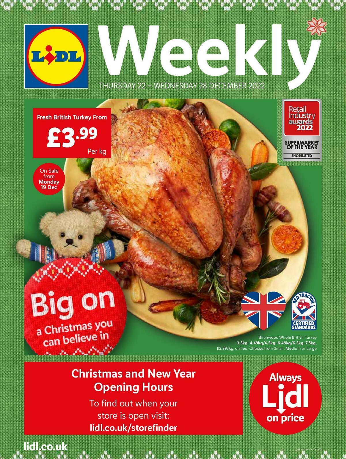 LIDL Offers from 22 December