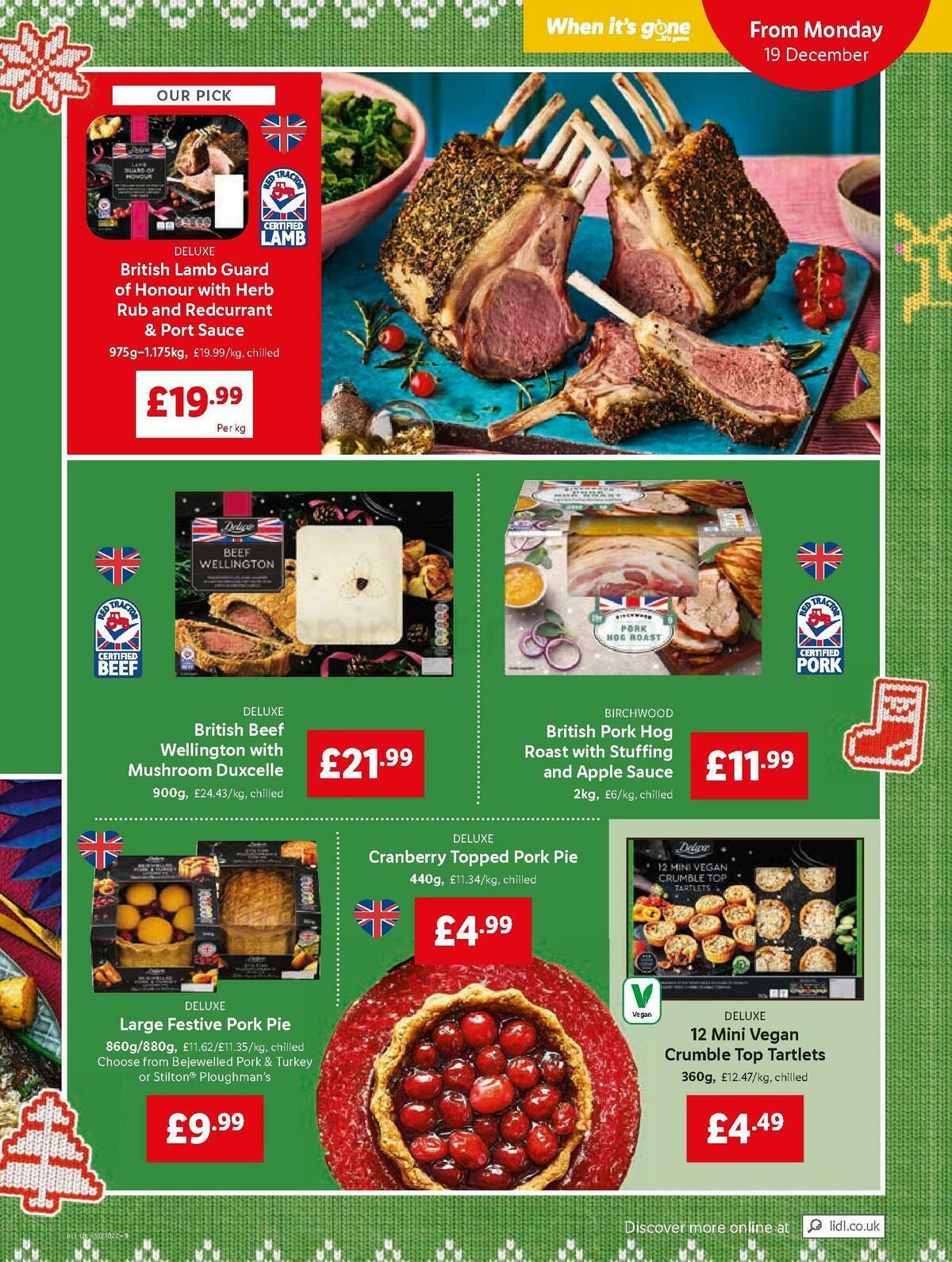 LIDL Offers from 22 December