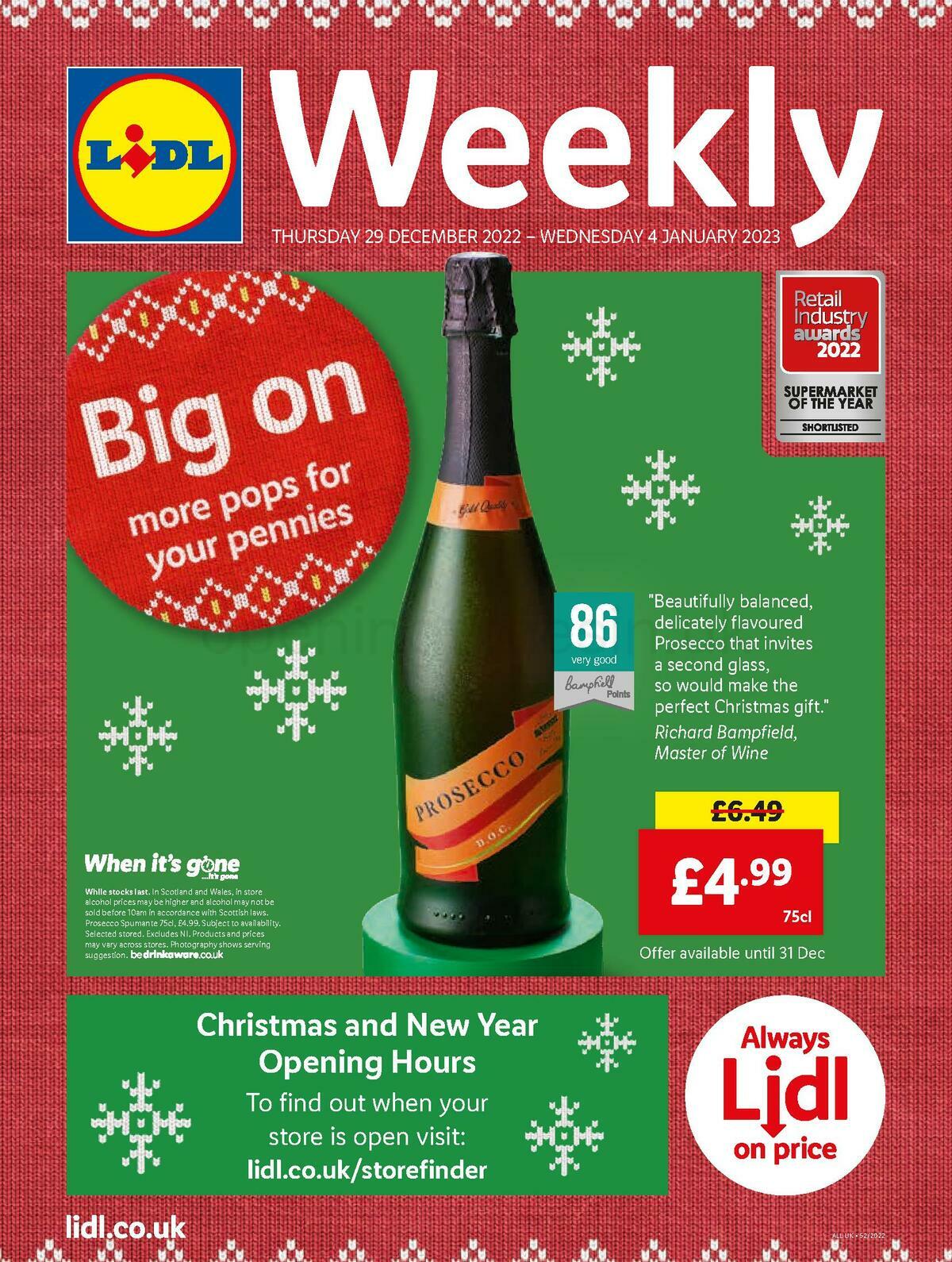 LIDL Offers from 29 December