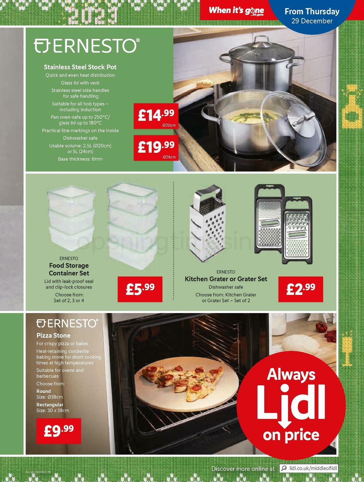 LIDL Offers from 29 December