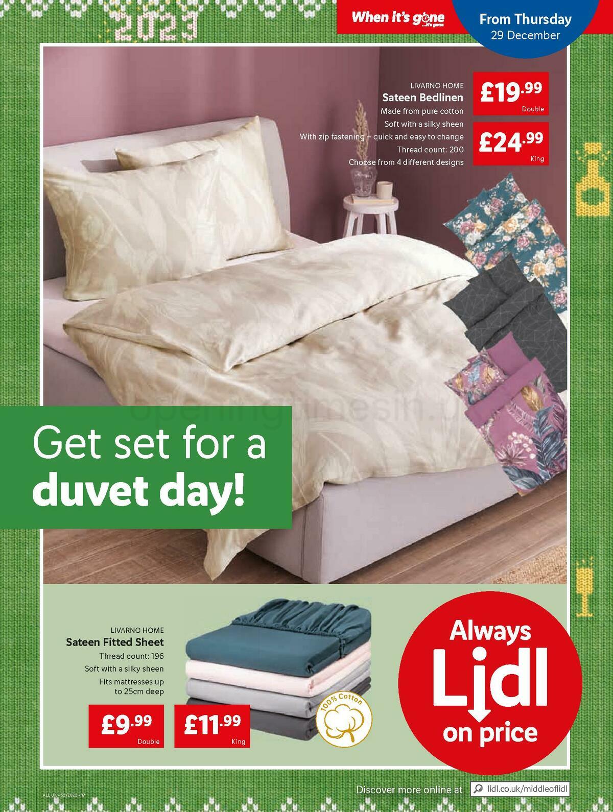 LIDL Offers from 29 December