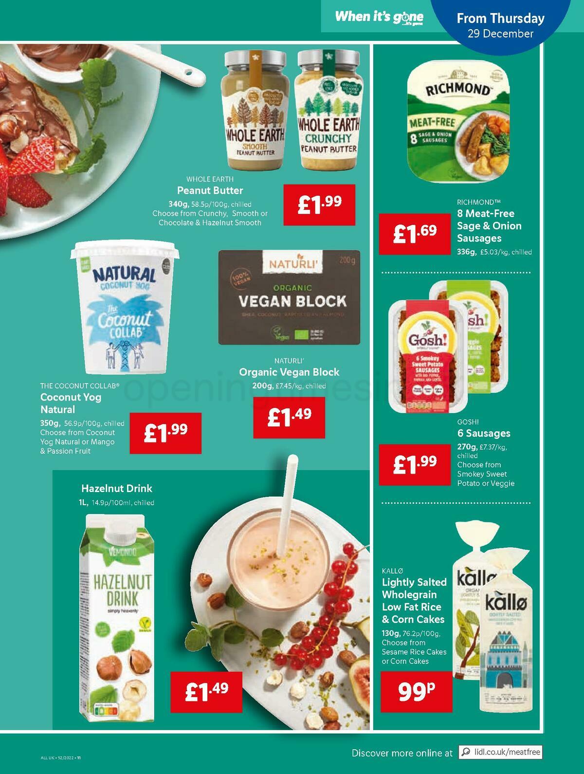LIDL Offers from 29 December