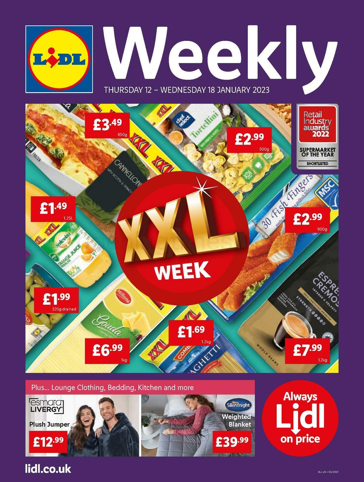 LIDL Offers from 12 January