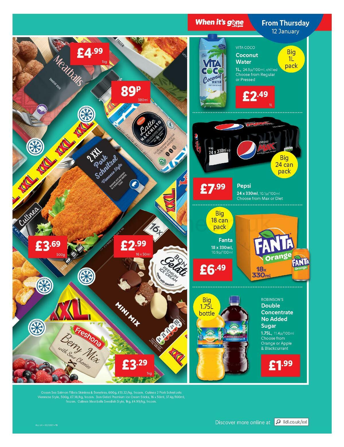 LIDL Offers from 12 January