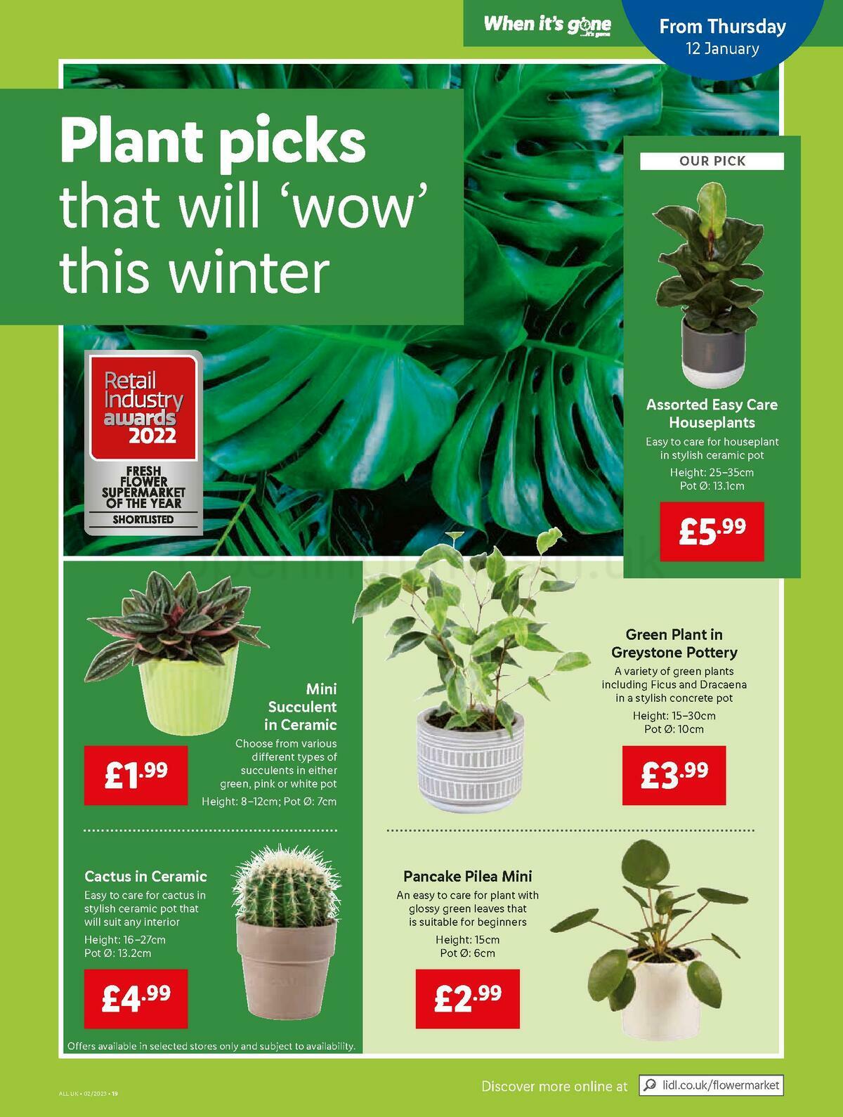 LIDL Offers from 12 January